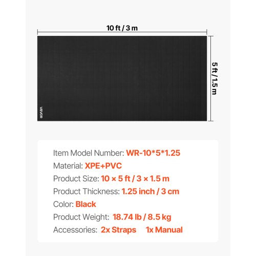 Wrestling Mat Roll-Up Martial Arts Mat 3x1.5m Gymnastics MMA Jiu Jitsu Mat | EU