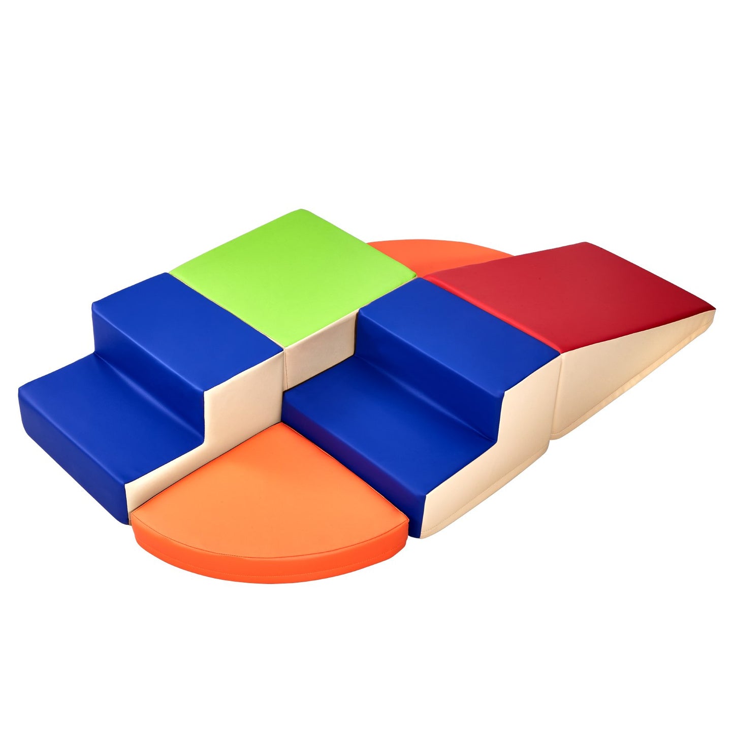 Klätterleksaker 6 delar skum klätterblock för småbarn och förskolebarn