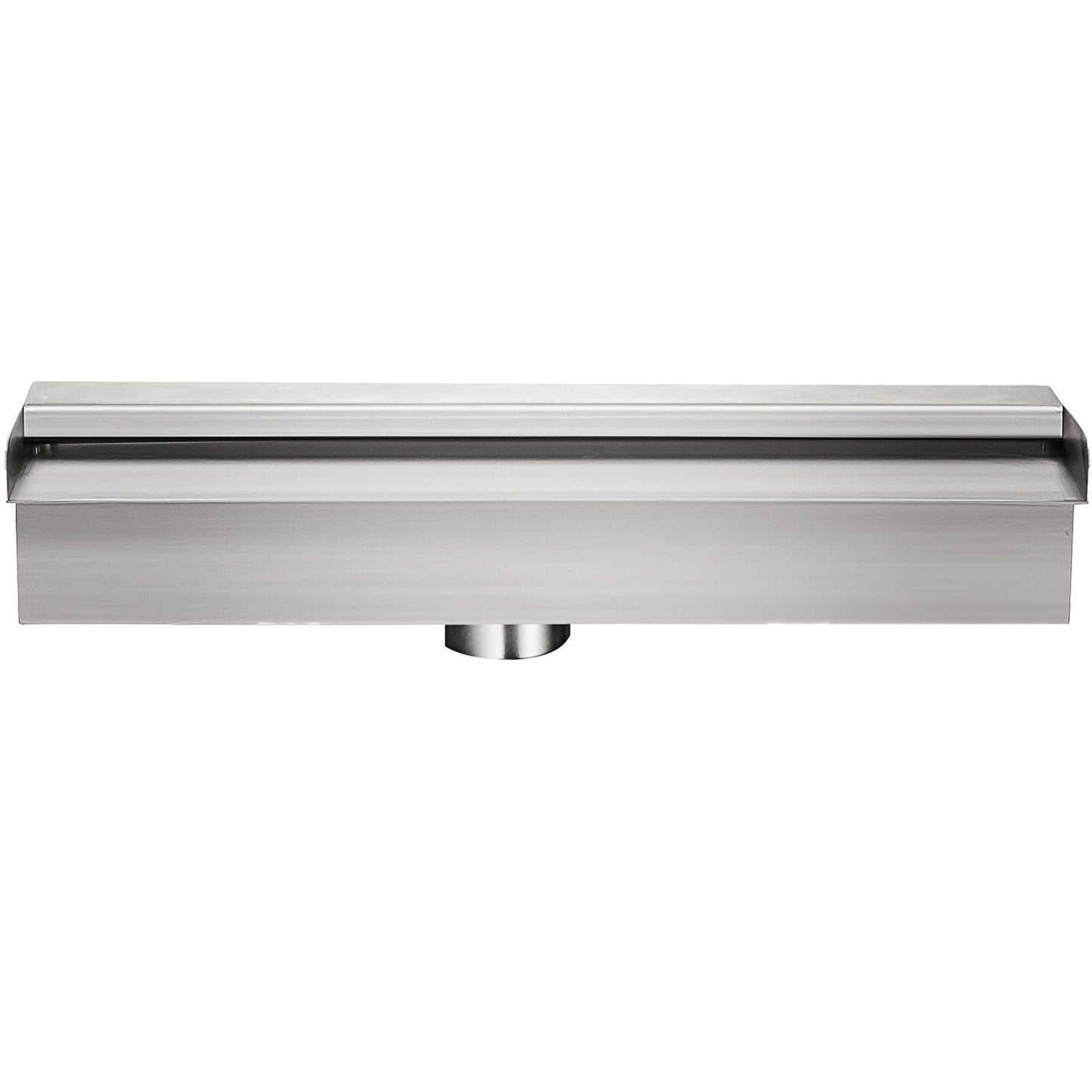 11,8" x 4,5" x 3,1" Dekorativer Edelstahl-Wasserfall-Poolbrunnen für den Gartenteich im Innen- und Außenbereich