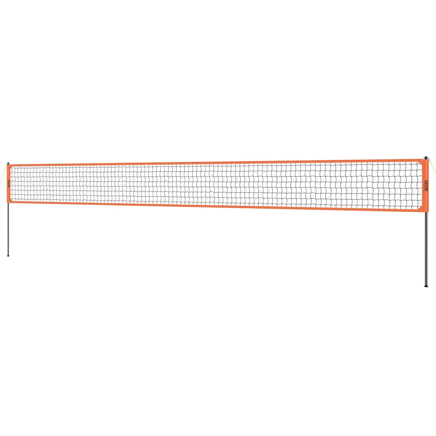 Utomhus bärbart volleybollnätsystem, justerbar höjd aluminiumstolpar, professionellt volleybollset med PVC-volleyboll, pump, bärväska, kraftigt volleybollnät för bakgård, strand, gräsmatta