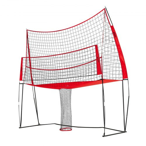 Volleyball Training Net System Portable Training Equipment Indoor Outdoor