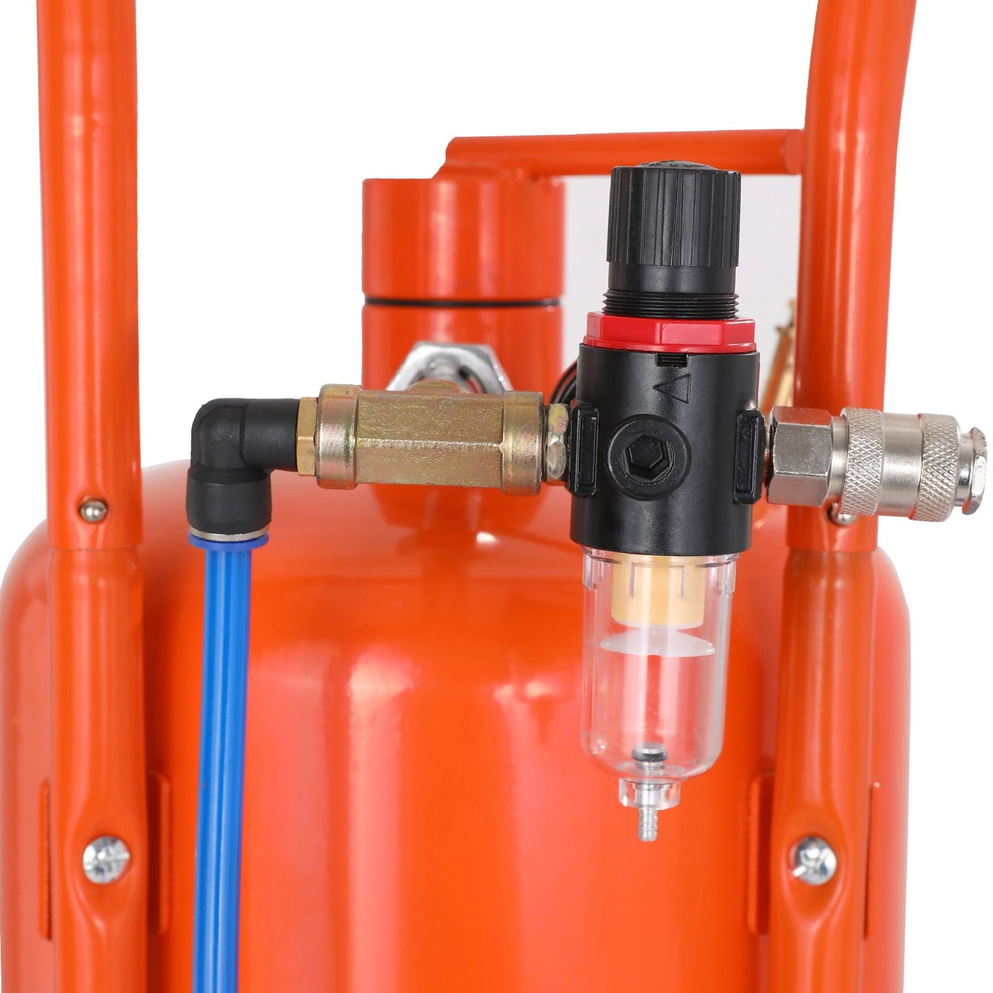 5 Gallonen Sandstrahler 60-110 PSI Hochdruck-Sandstrahler mit 4 Düsen