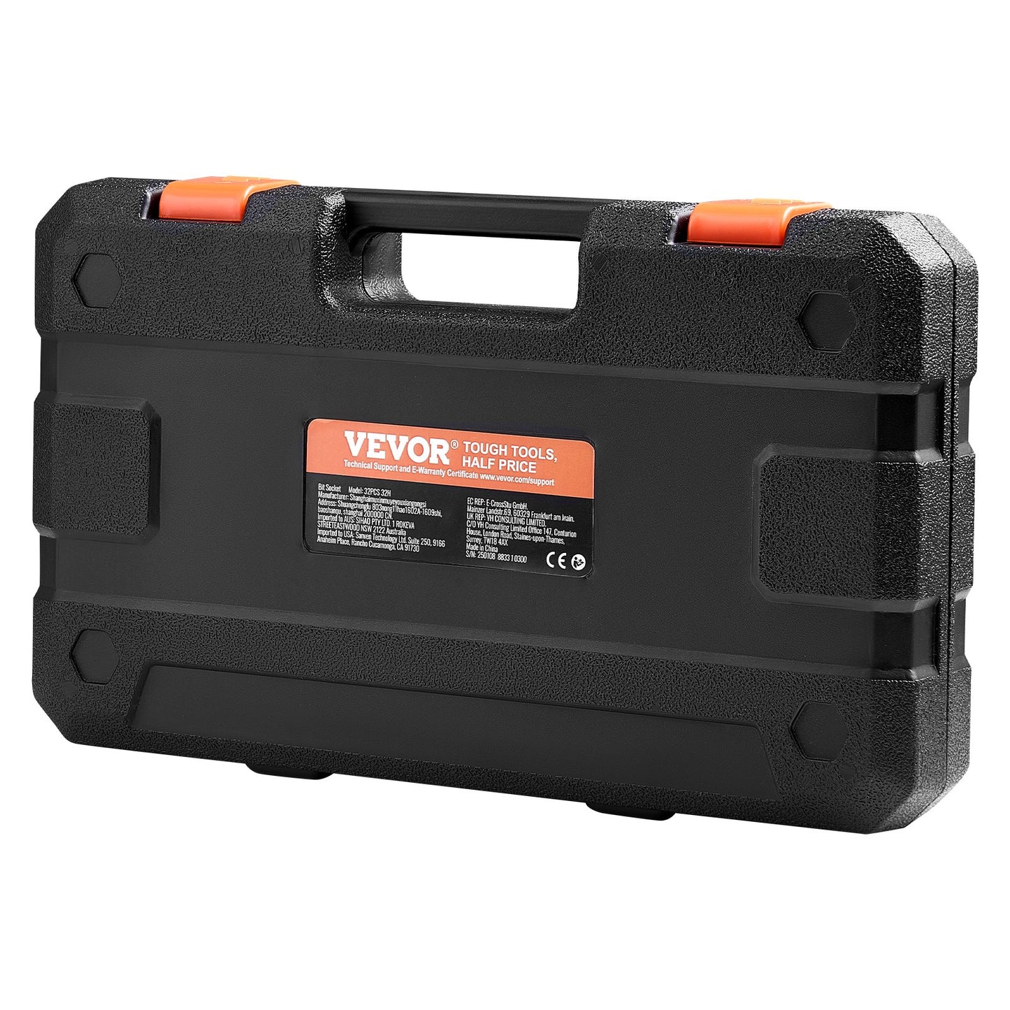 Sexkantssocket set 32-delat S2 legerat stål Cr-V stål Standard SAE och metriskt