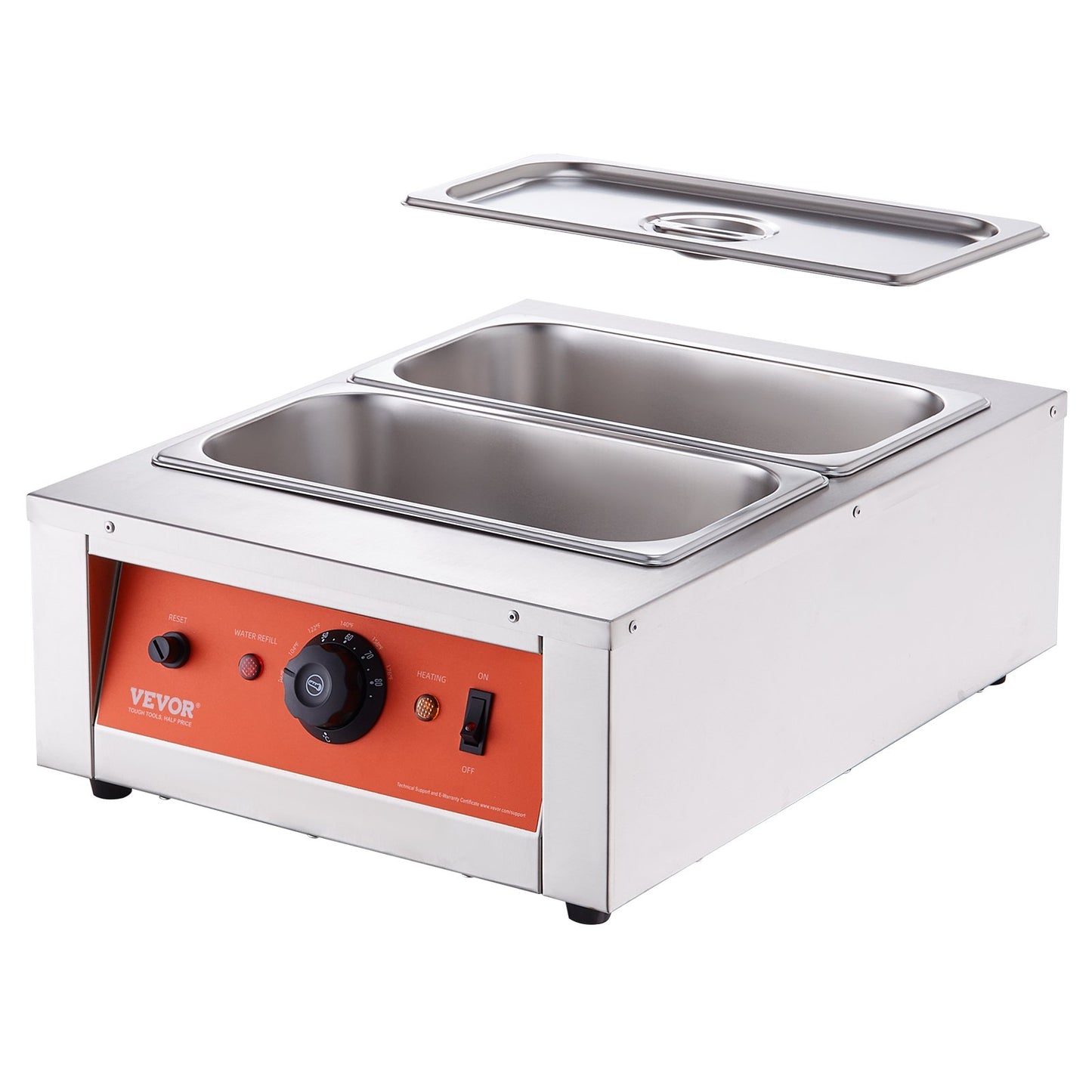 Chokladtempereringsmaskin Chokladsmältdegel 17,6 pund 2 tankar