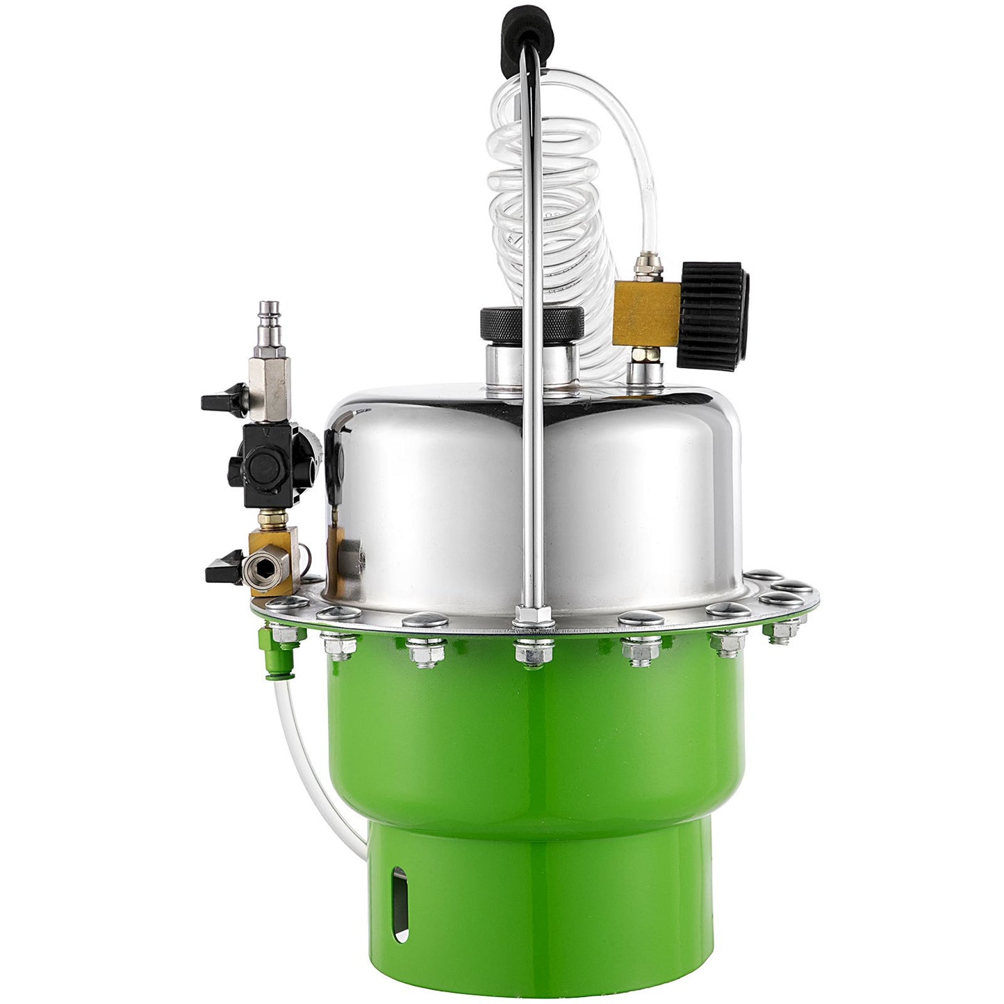 Pneumatischer Luftdruckentlüfter, Bremsdruckentlüfterwerkzeug, tragbares Brems- und Kupplungsentlüftungsventilsystem-Kit, Werkstattmechaniker, Bremsöl- und Flüssigkeitsentlüftungswerkzeug