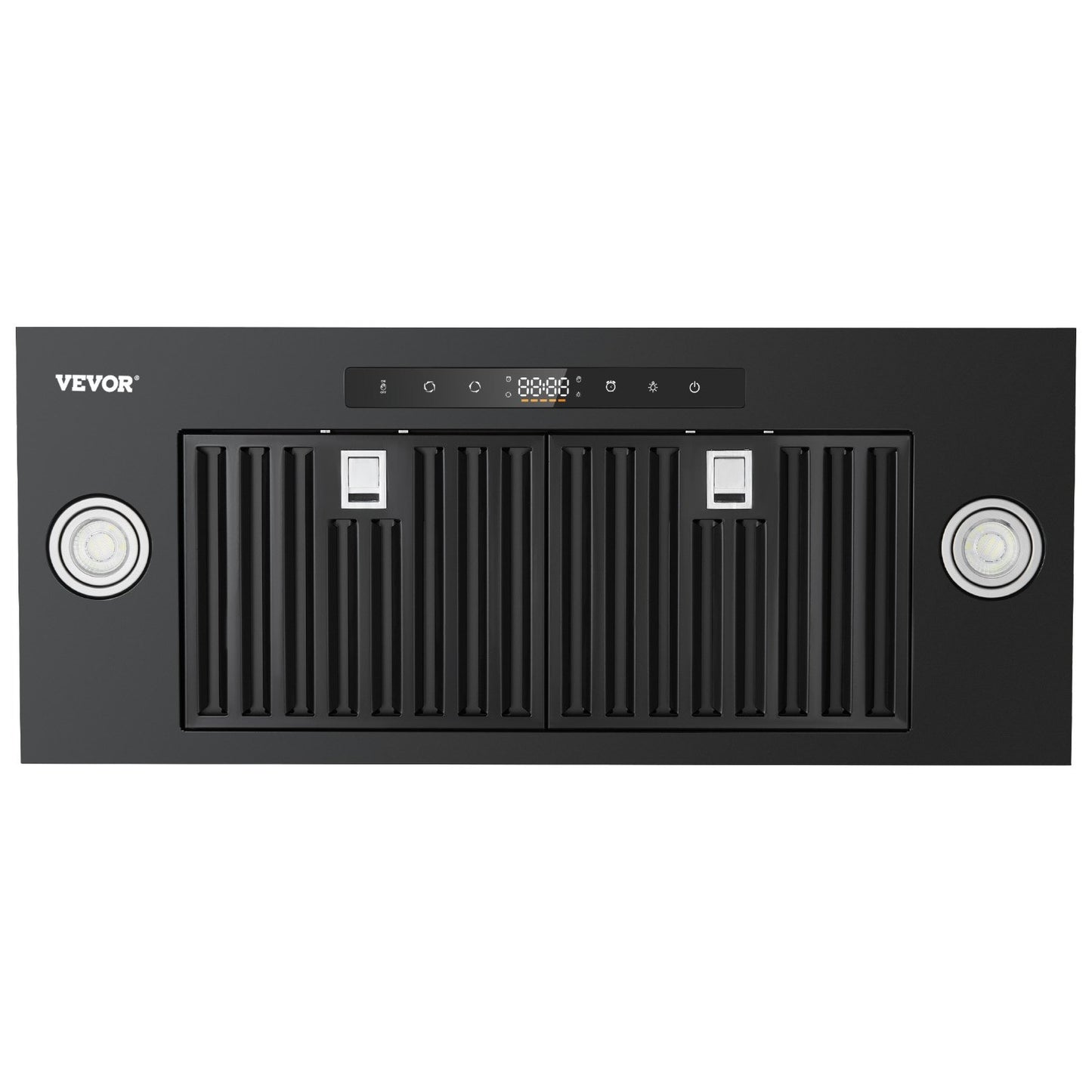 Range Hood Insert, 30 Inch Built-in Kitchen Vent Hood, 800CFM Steel Stove Hood, with Gesture & Touch Control, LED Light, Baffle Filters, 4-Speed Exhaust Fan, Ducted/Ductless Convertible