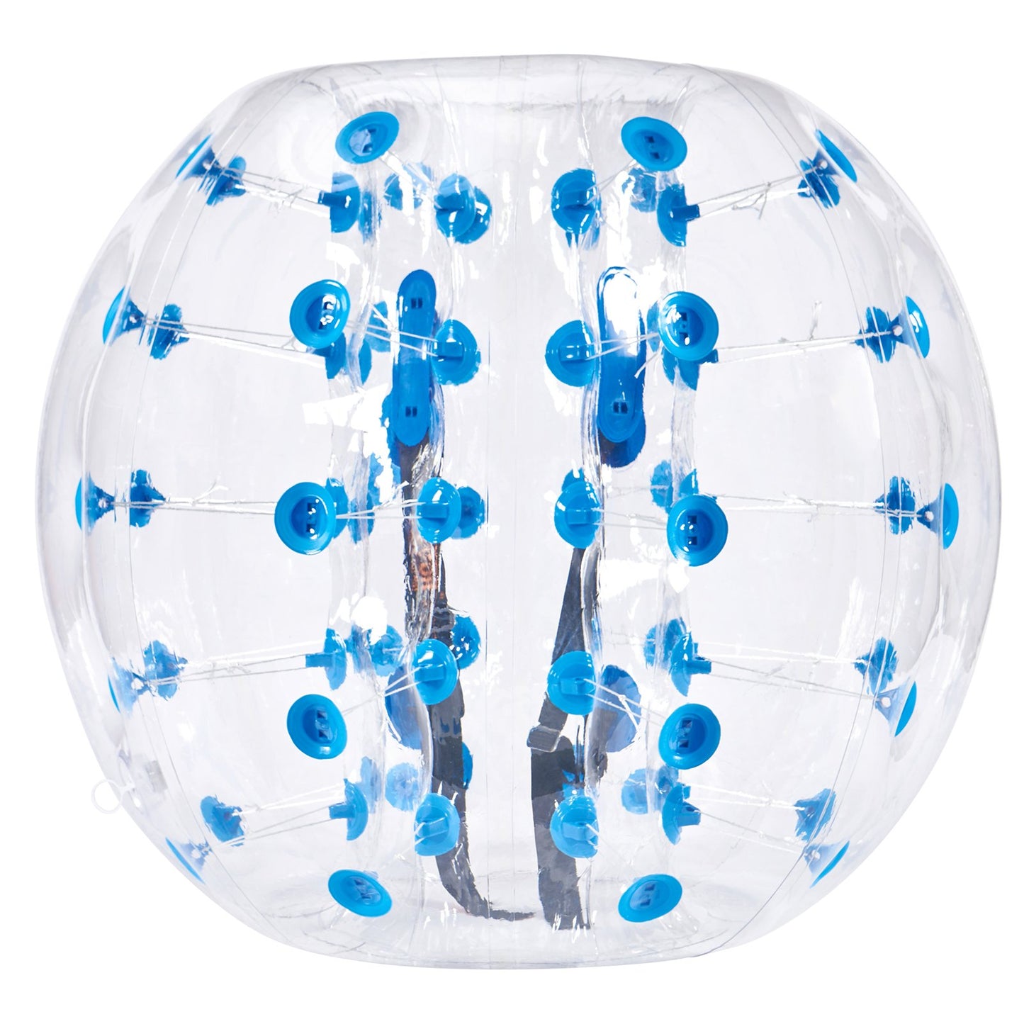 Uppblåsbar Bumper Ball 1-pack, 4FT/1,2M Body Sumo Zorb Balls för tonåring, 0,8 mm tjock PVC Human Hamster Bubble Balls för utomhuslagspel, Bumper Bopper Leksaker för trädgård, trädgård, park