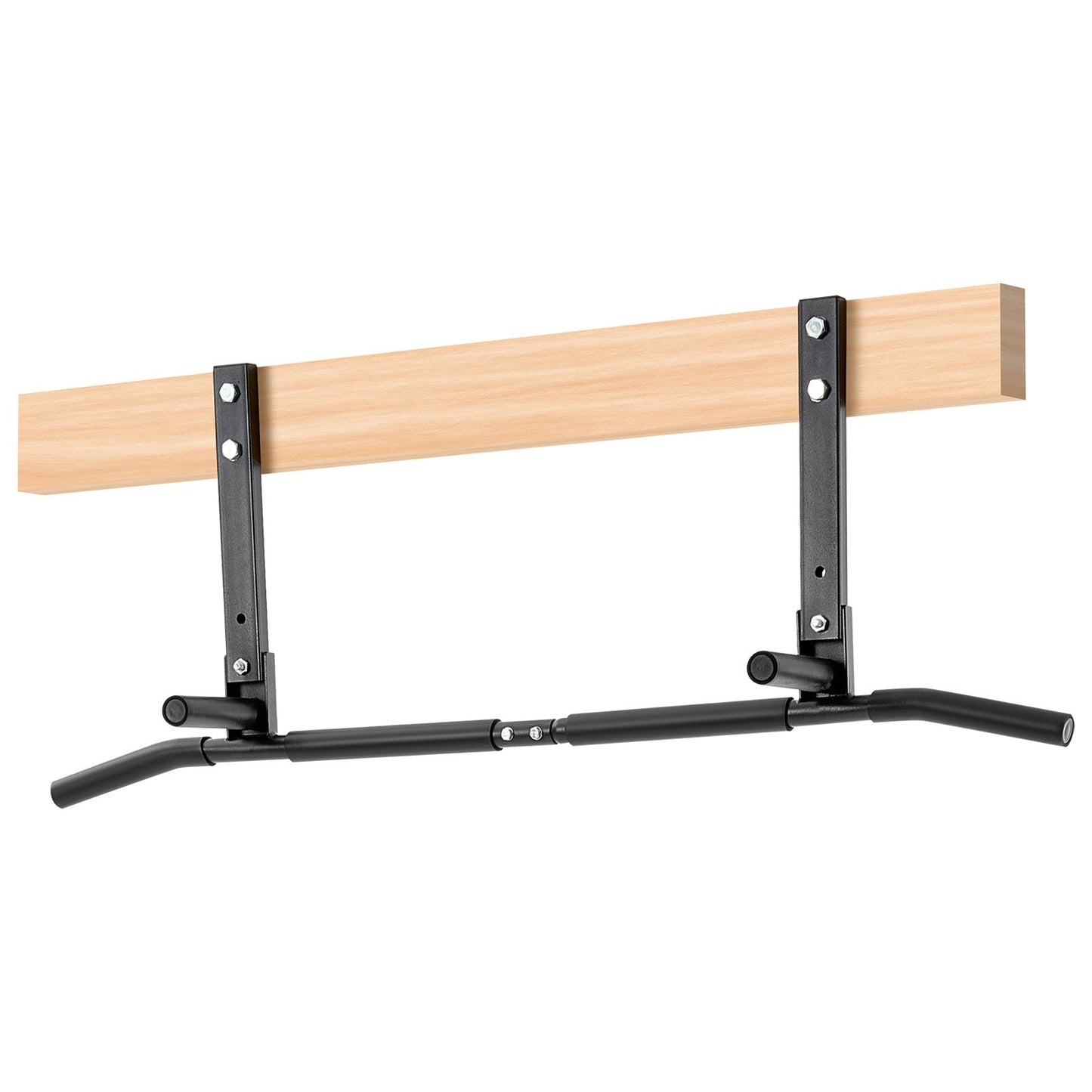 Joist Mount Pull Up Bar, Ceiling Mounted Chin Up Bar for Home Gym, Multi-Grip Pull Ups, 42 in Width Multifunctional Training Station, Heavy Duty Steel Upper Body Workout Bars, 440 lbs Capacity