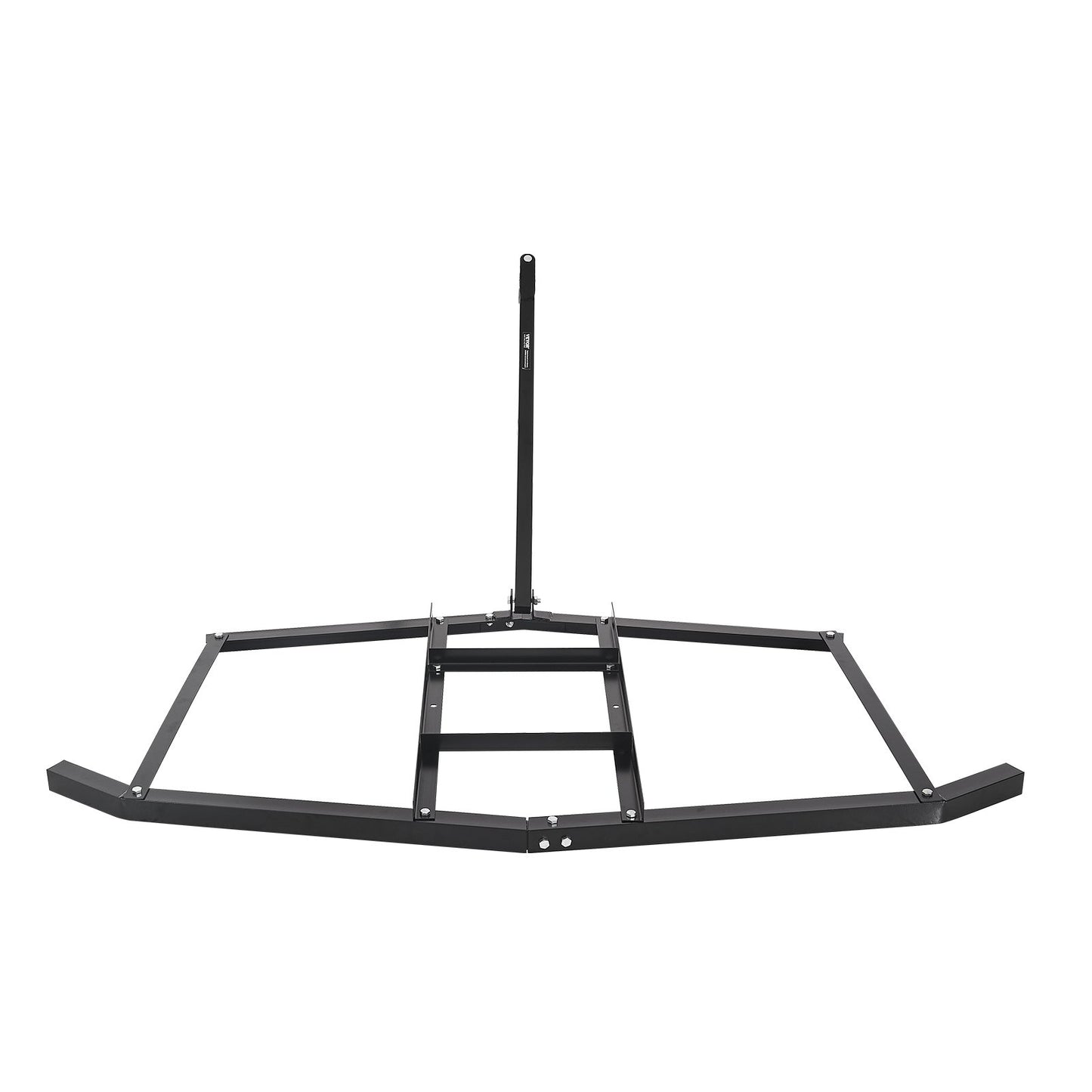 Drag Harrow, 74" Width Tow Behind Drag Harrow, Q235 Steel Driveway Grader with Adjustable Bars & Pin Hitch, Support up to 50 lbs, Tractor Driveway Harrow for ATVs, UTVs, Garden Lawn Tractors