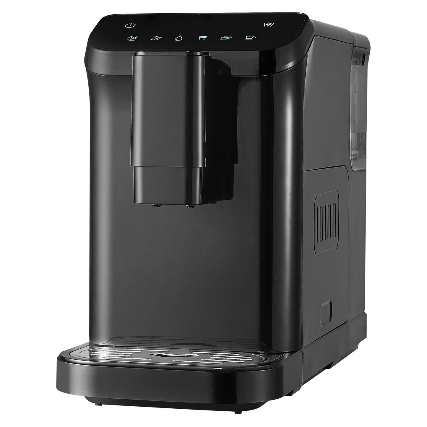 Automatisk espressomaskin 15 bar med inbyggd kvarn & 15 slipnivåer