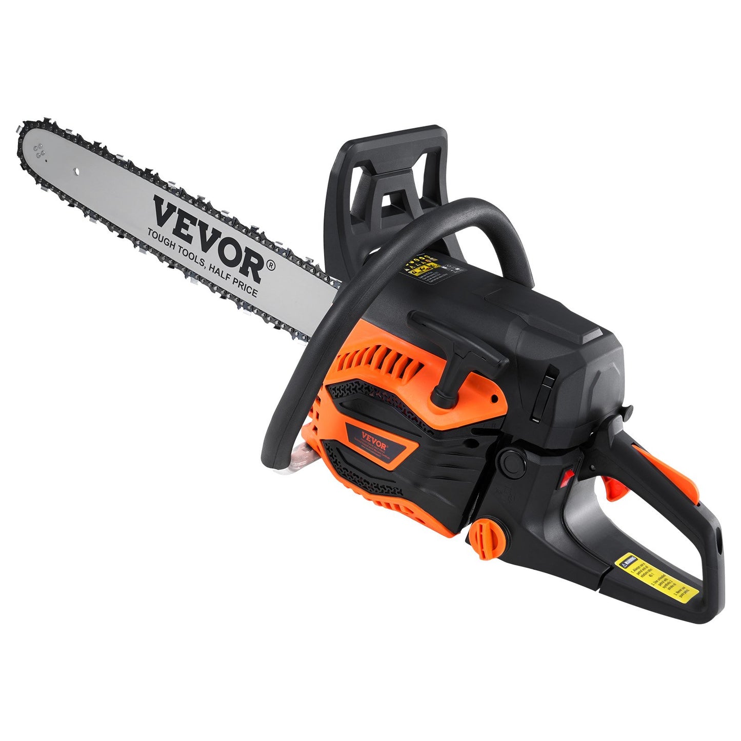 Gas Chainsaw, 52CC 18" 2.55HP, Gasoline Powered Chain Saw, Handheld Cordless Petrol Chainsaws for Tree Wood Branch Cutting, Tree Trimming, Land Clearing, Farm Garden Ranch Forest Cutting Use