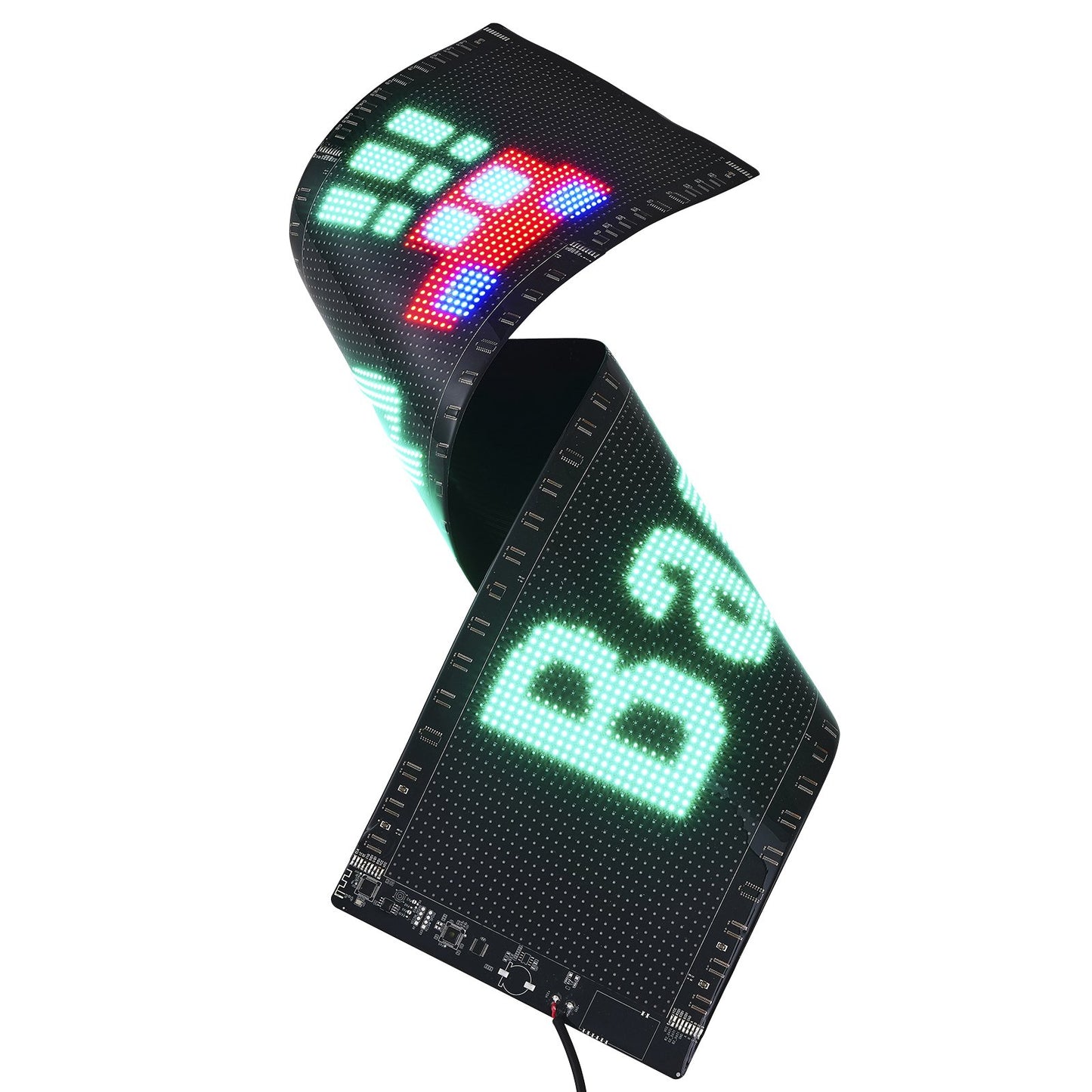 83.5x20cm Programmable LED Sign Scrolling Display Board P5 Full Color