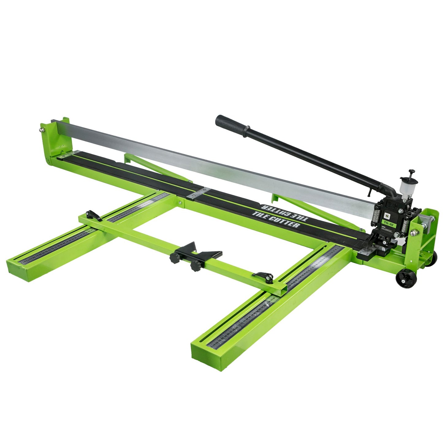 Tile Cutter 47 Inch Manual Tile Cutter 1.4 Inch Tile Cutting Machine Ceramic Porcelain Cutter with Laser Guide Full Steel Frame and Bonus Spare Cutting Wheel Tile Cutter Hand Tools