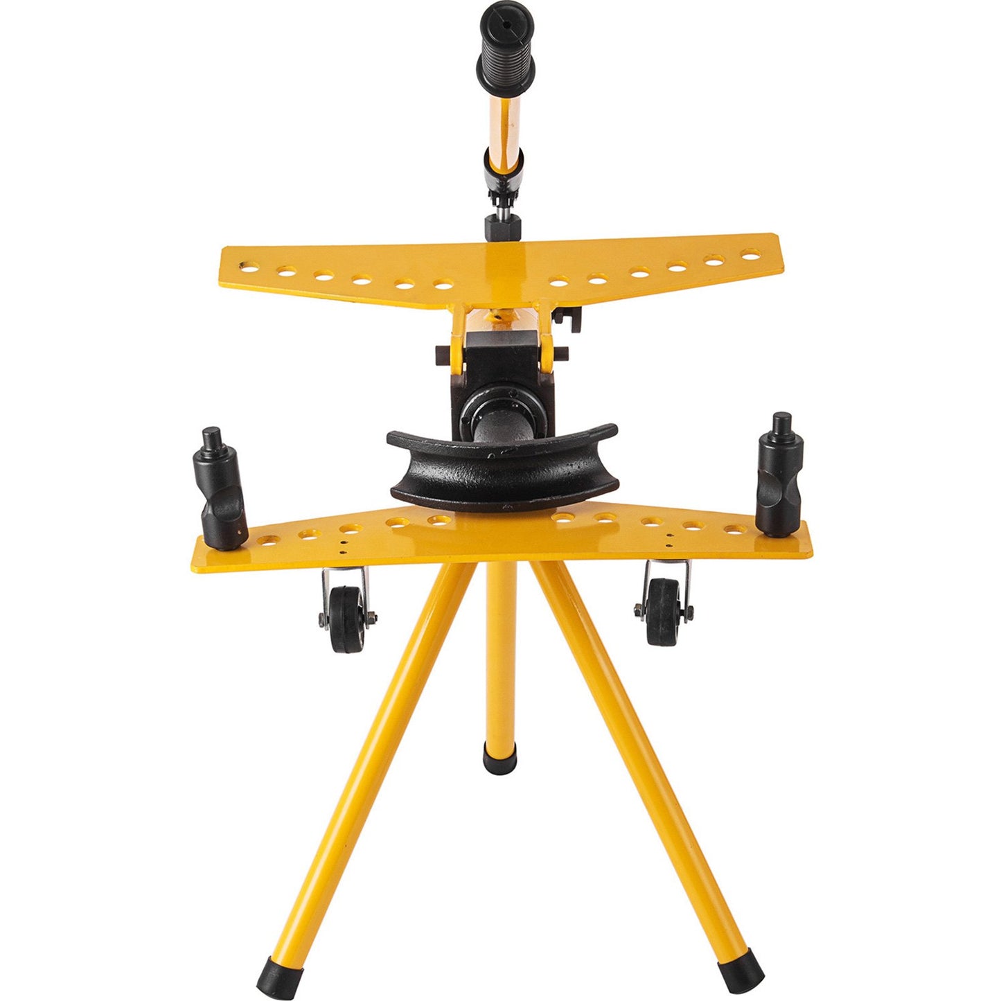 Manual hydraulic pipe bending machine 10 ton manual hydraulic pipe bending machine 1/4"-1" diameter 6 nozzles for heating and pipe construction