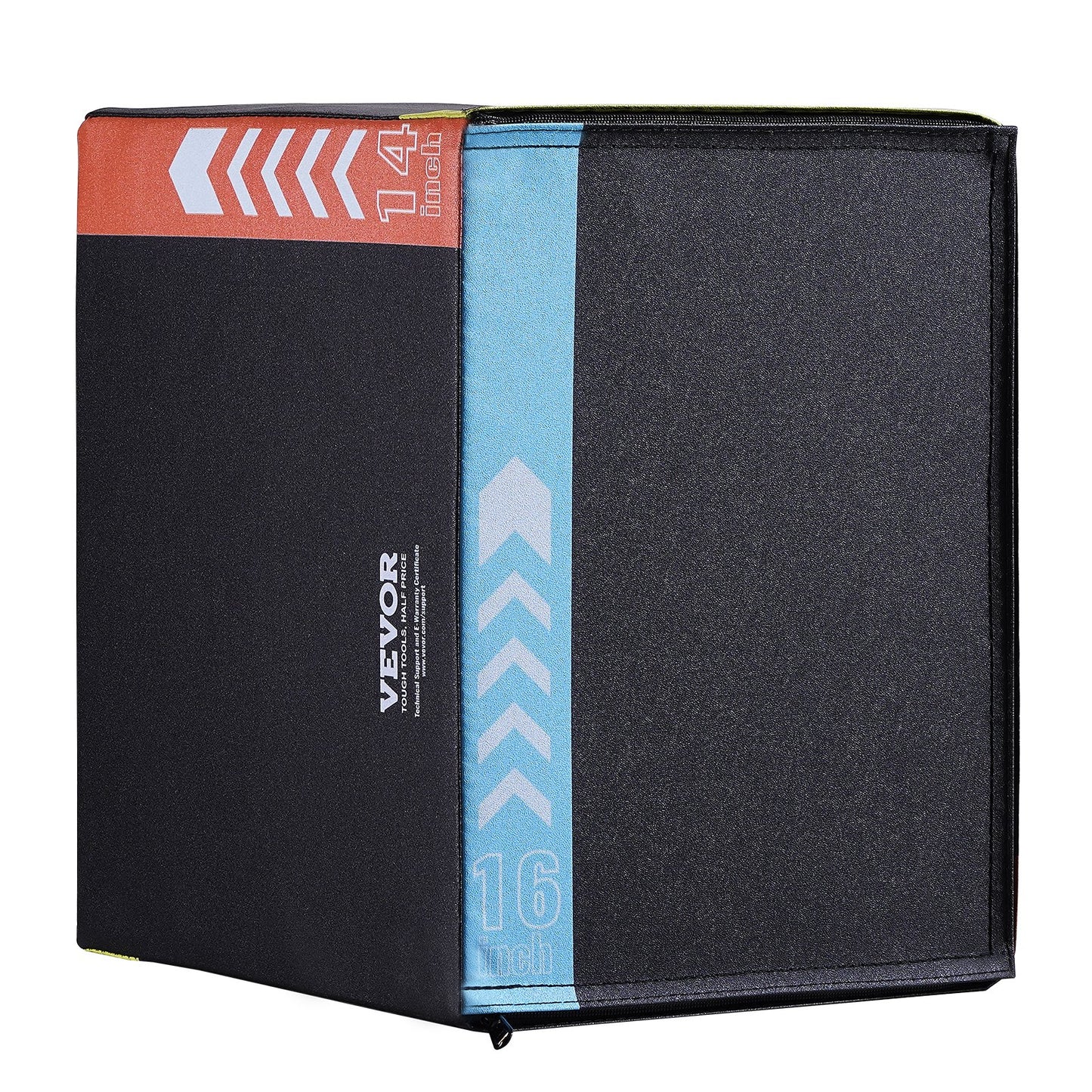 16/14/12 Inch 3 in 1 Plyometric Jump Box Fitness Training Plyo Box Cotton