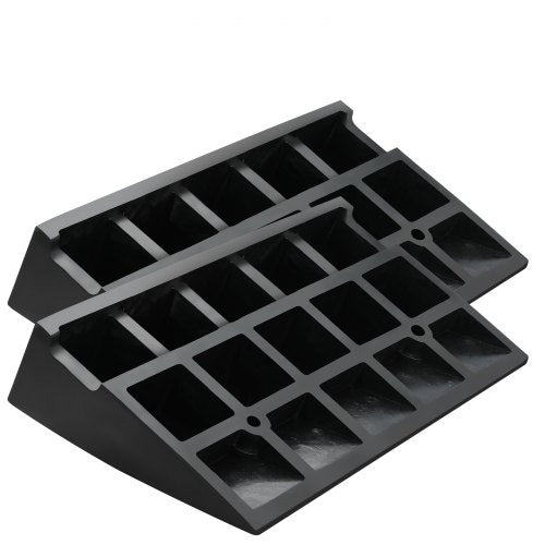 Rubber curb ramp Driveway ramp for curb 2-pack 11.5 cm height 14.76 kg load | EU