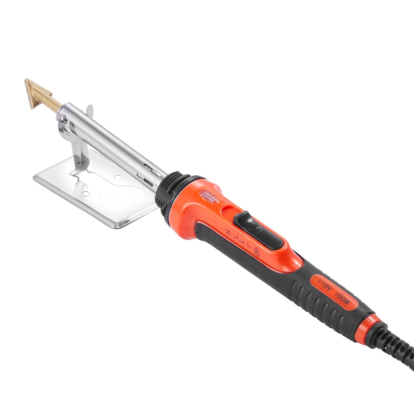 Plastic Welder Kit, 60W/100W Dual-Power Plastic Welding Soldering Iron with 3 Welding Tips and 20 Welding Rods, Professional Plastic Repair Welding Tool for Car Bumper, Kayaks, Toys, Electronics