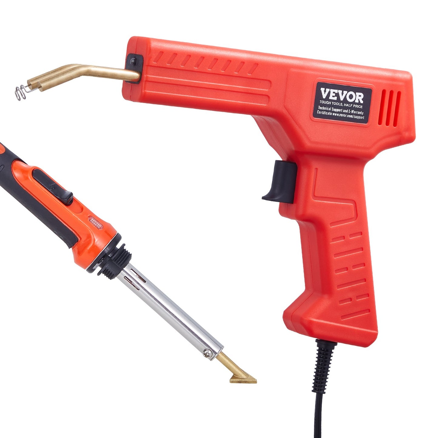 Kunststoffschweißset, 100 W Kunststoffschweißpistole und -kolben, 1000 Klammern und 60 Stäbe