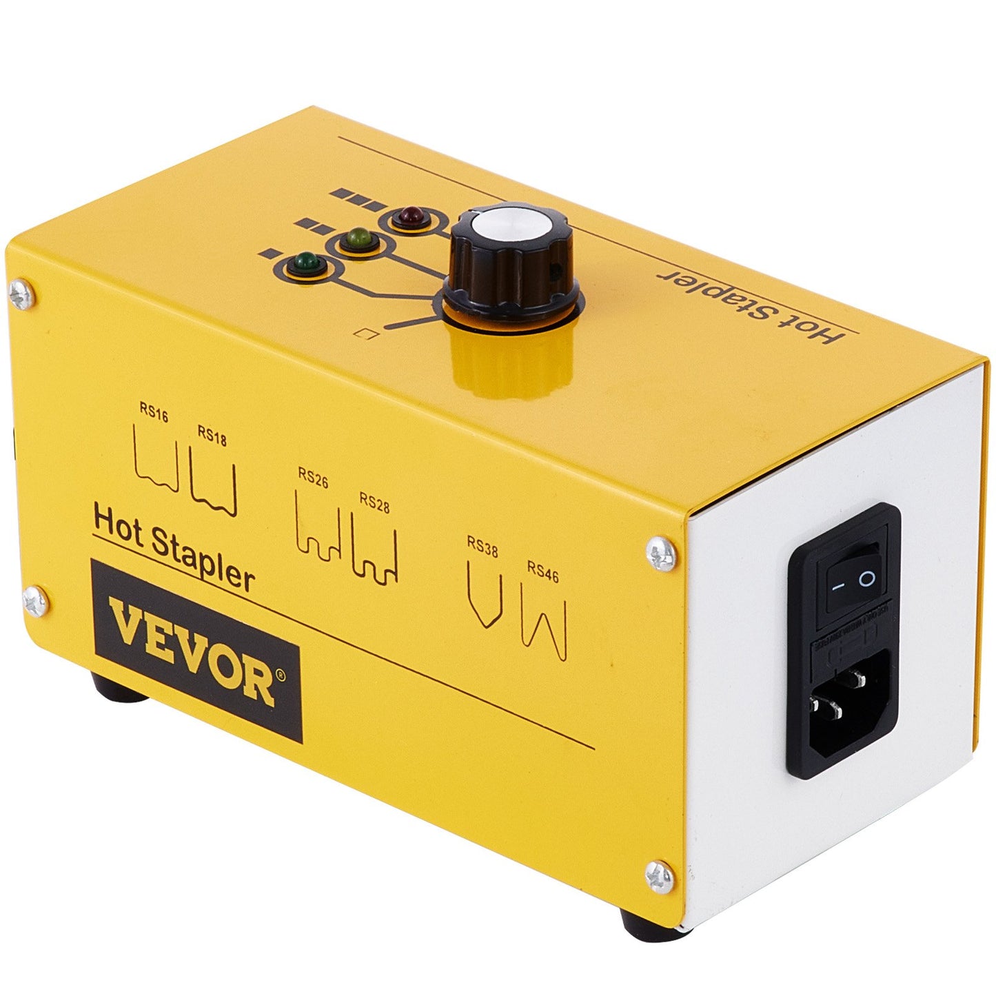 220V plastsvetsmaskin varmhäftpistol varmhäftare varmhäftare plastreparationssats plastsvetsmaskin 600 häftklamrar 3 värmeinställningar