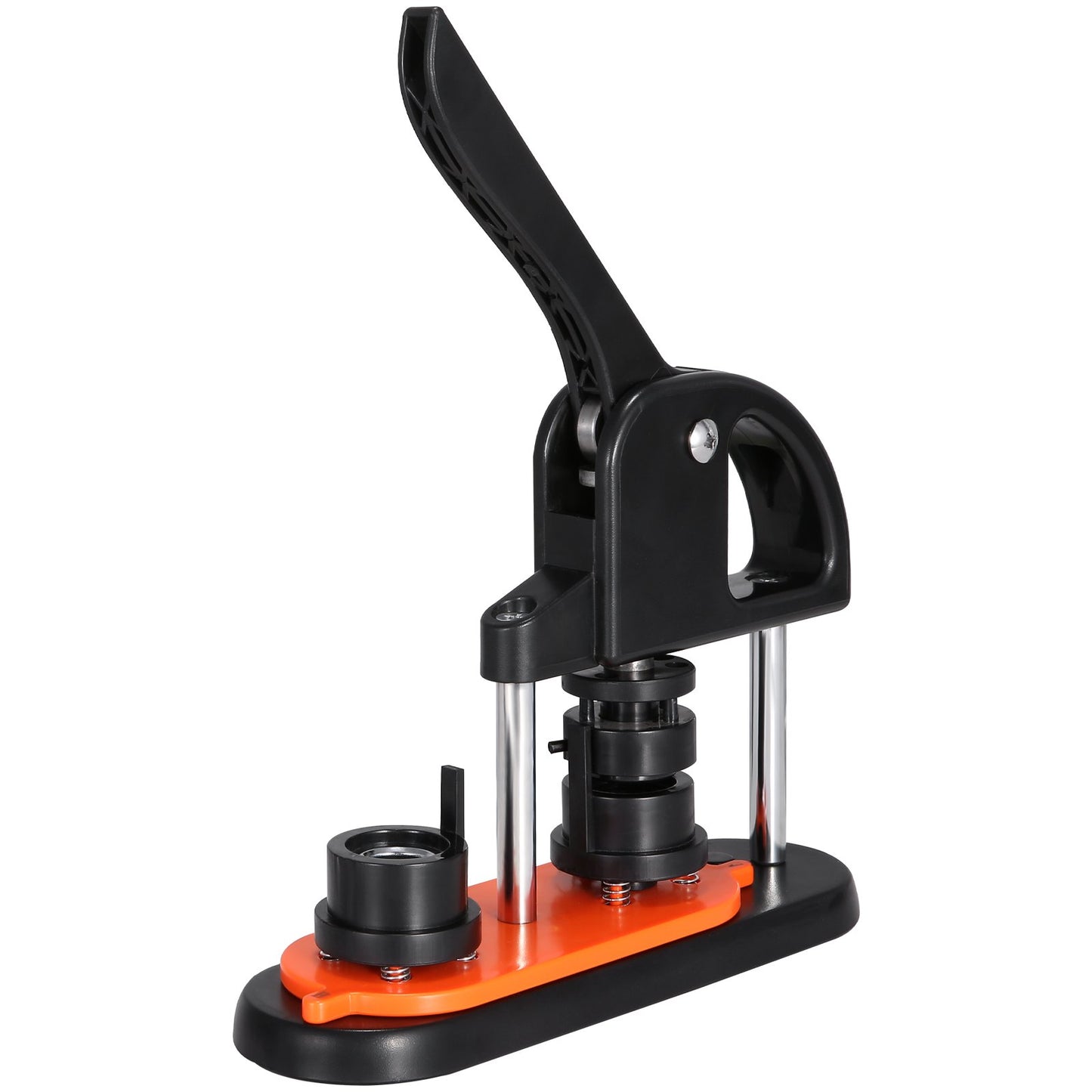 Button Maker Machine, 0.98inch/25mm Pin Maker, Installation-Free Badge Punch Press Kit, Kids DIY Gifts Button Making Supplies with 500pcs Button Parts, Circle Cutter, Magic Book