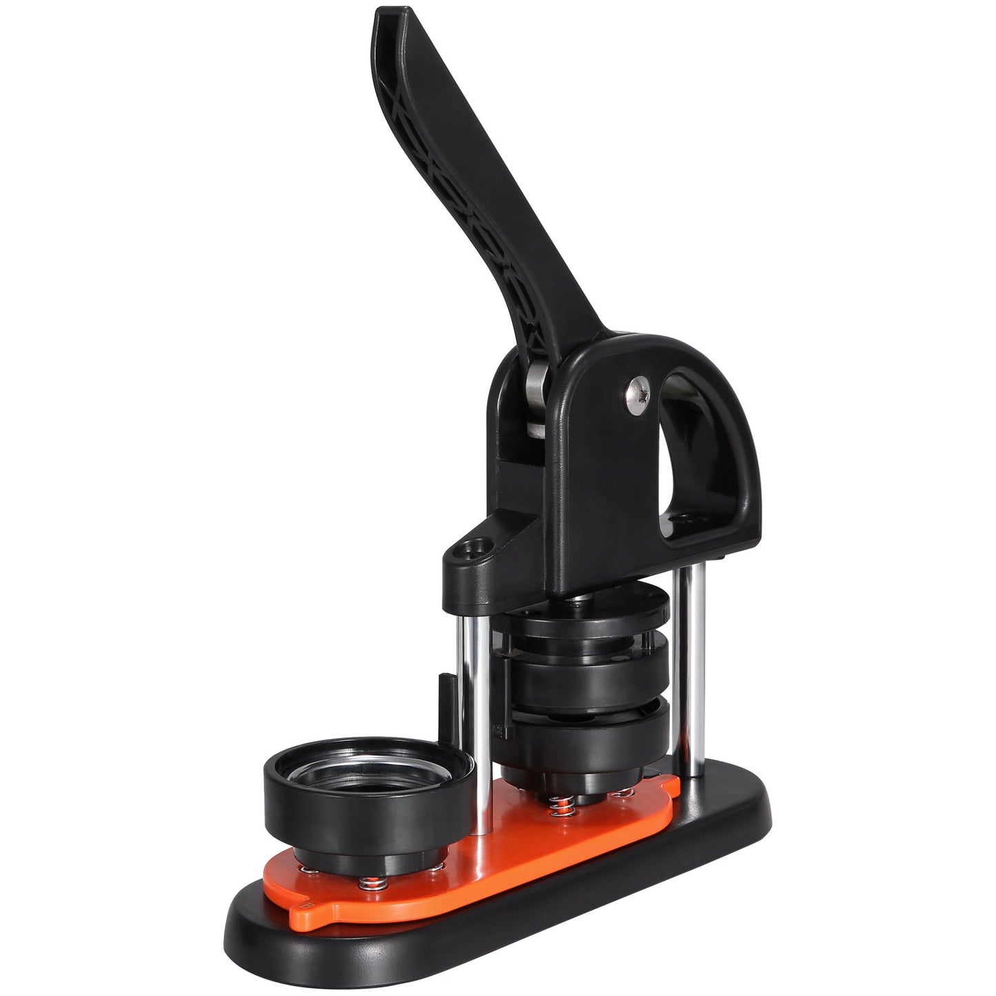 Buttonmaschine, 58 mm Pin Maker, installationsfreies Badge Punch Press Kit, DIY-Geschenke für Kinder, Buttonherstellungszubehör mit 100 Knopfteilen, Kreisschneider, Zauberbuch