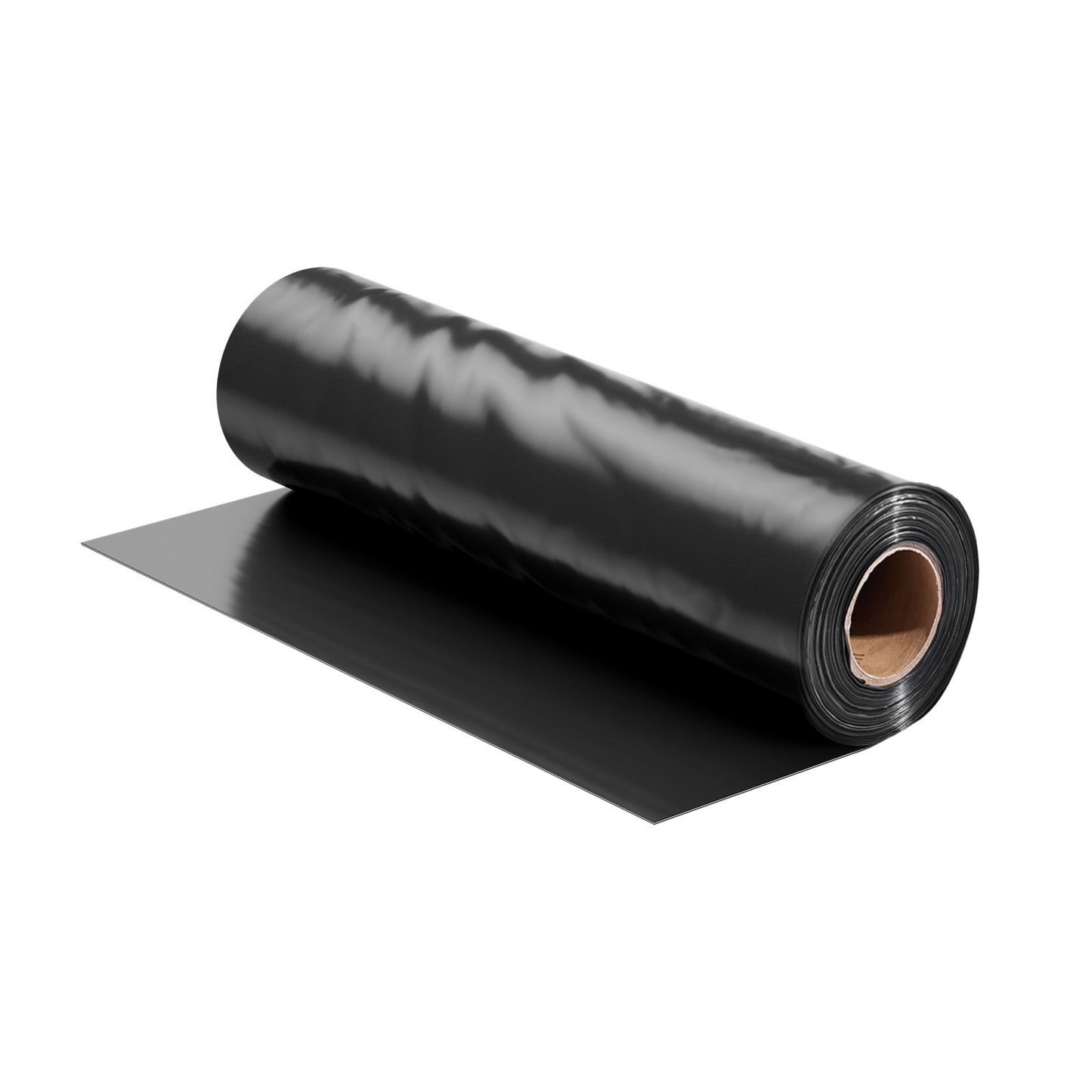 10Mil Plastic Wrap Roll 10 x 100 FT Heavy Duty Black & White