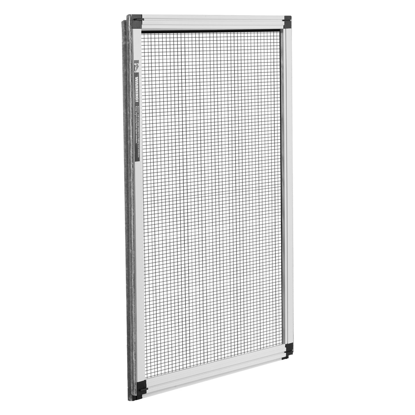 Adjustable Window Screen, 15" H x 21" - 40" W, 2 Packs Expandable Windows Screens with Aluminum Frame and Durable Mesh, Horizontal or Convert to Vertical Adjustable Installation, for Home House