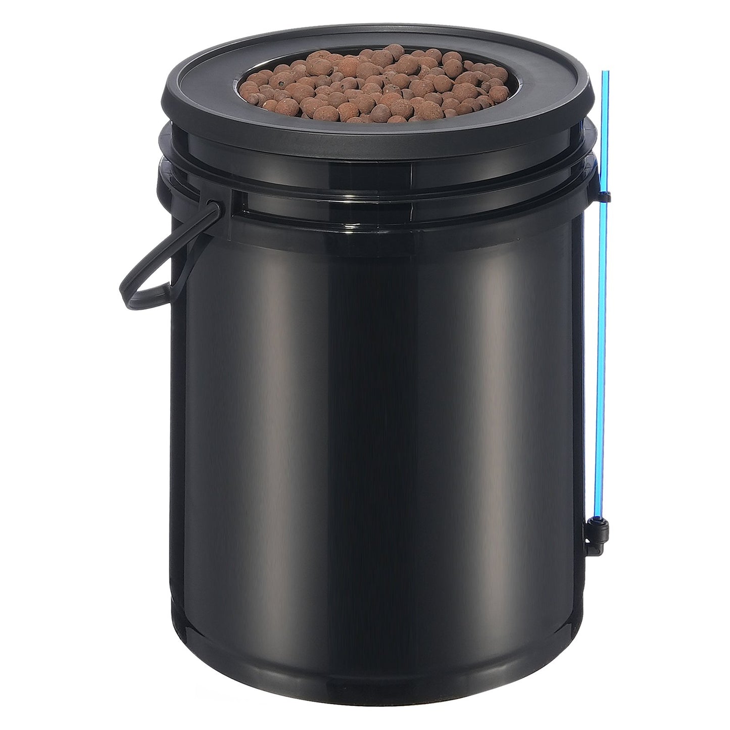 DWC Hydroponics Grow System Deep Water Culture with Top Drip 1 Bucket 5Gal