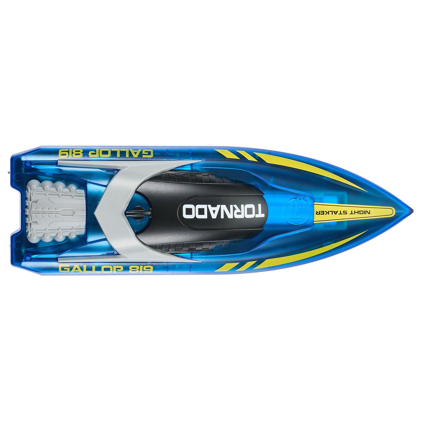 RC Boot 2,4 GHz Fernbedienung Rennboot 12 km/h Kinder Erwachsene Geschenk Blau