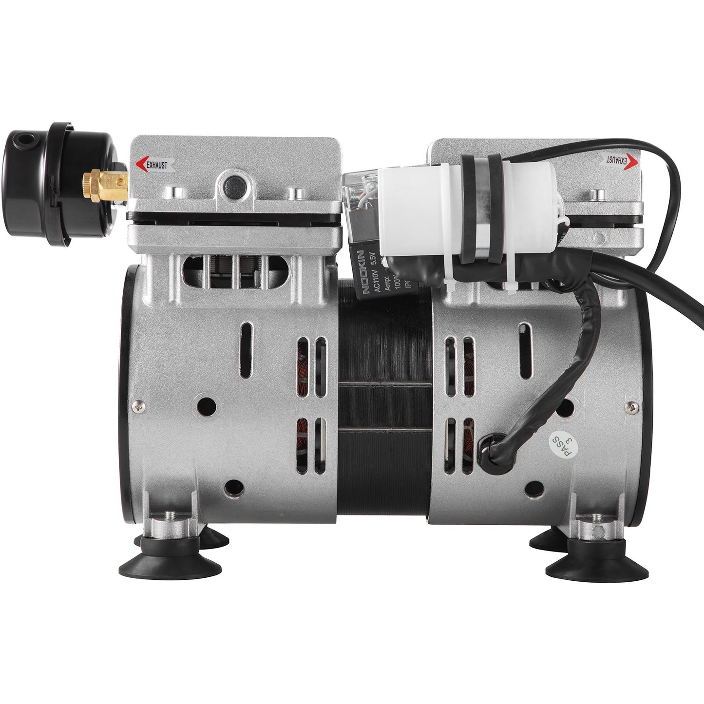 Pond Aerator Lake Pond Aeration Kit 3/4 HP m/ 2x 3048 cm Rör 2x 20 cm Diffusers