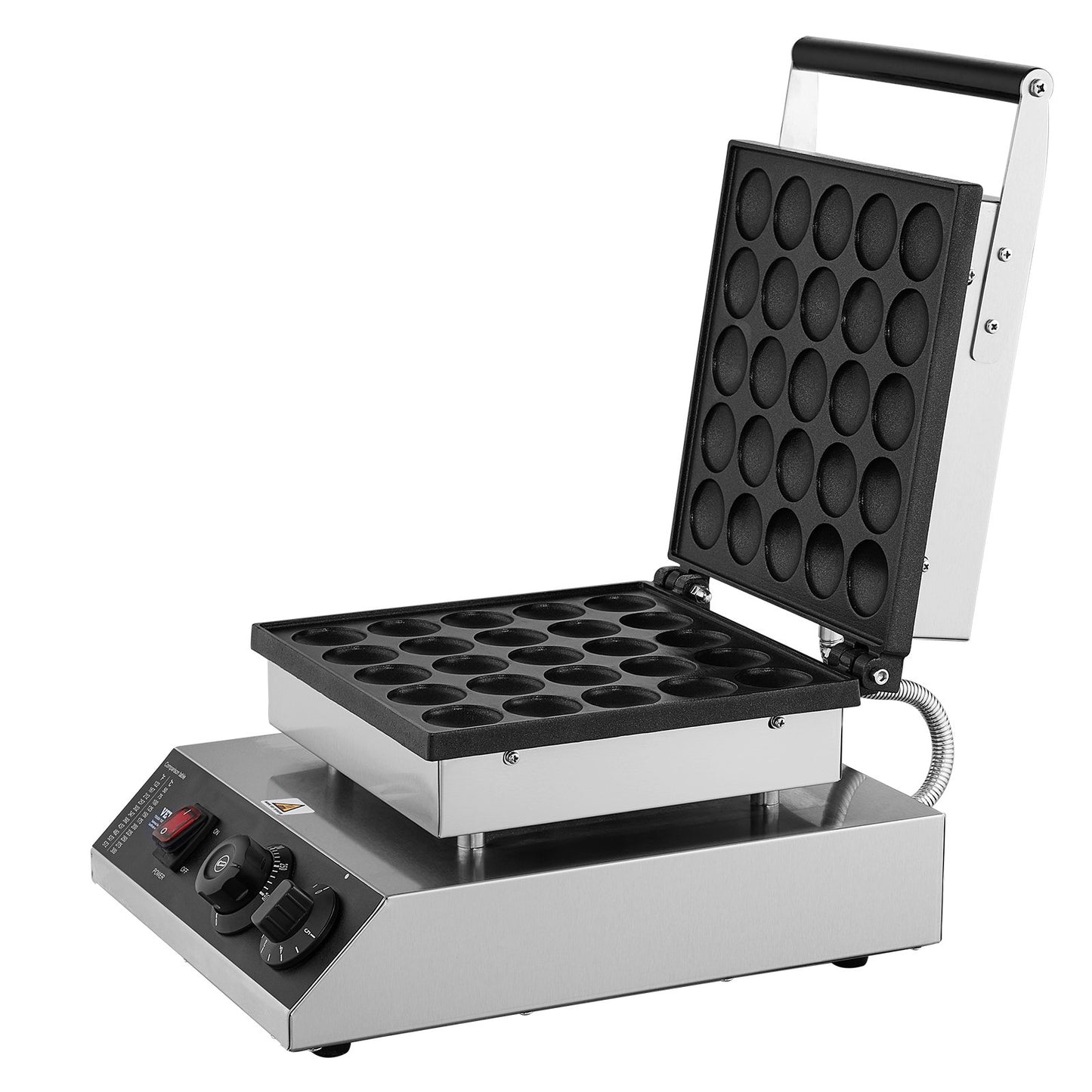 25 STÜCKE 43mm Mini Dutch Pfannkuchen Maker Kommerziellen Dorayaki Baker 1700W