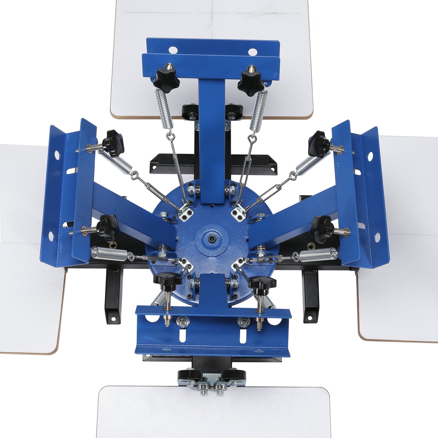 4-Farben-Siebdruckmaschine mit 4 Stationen für Siebdruck