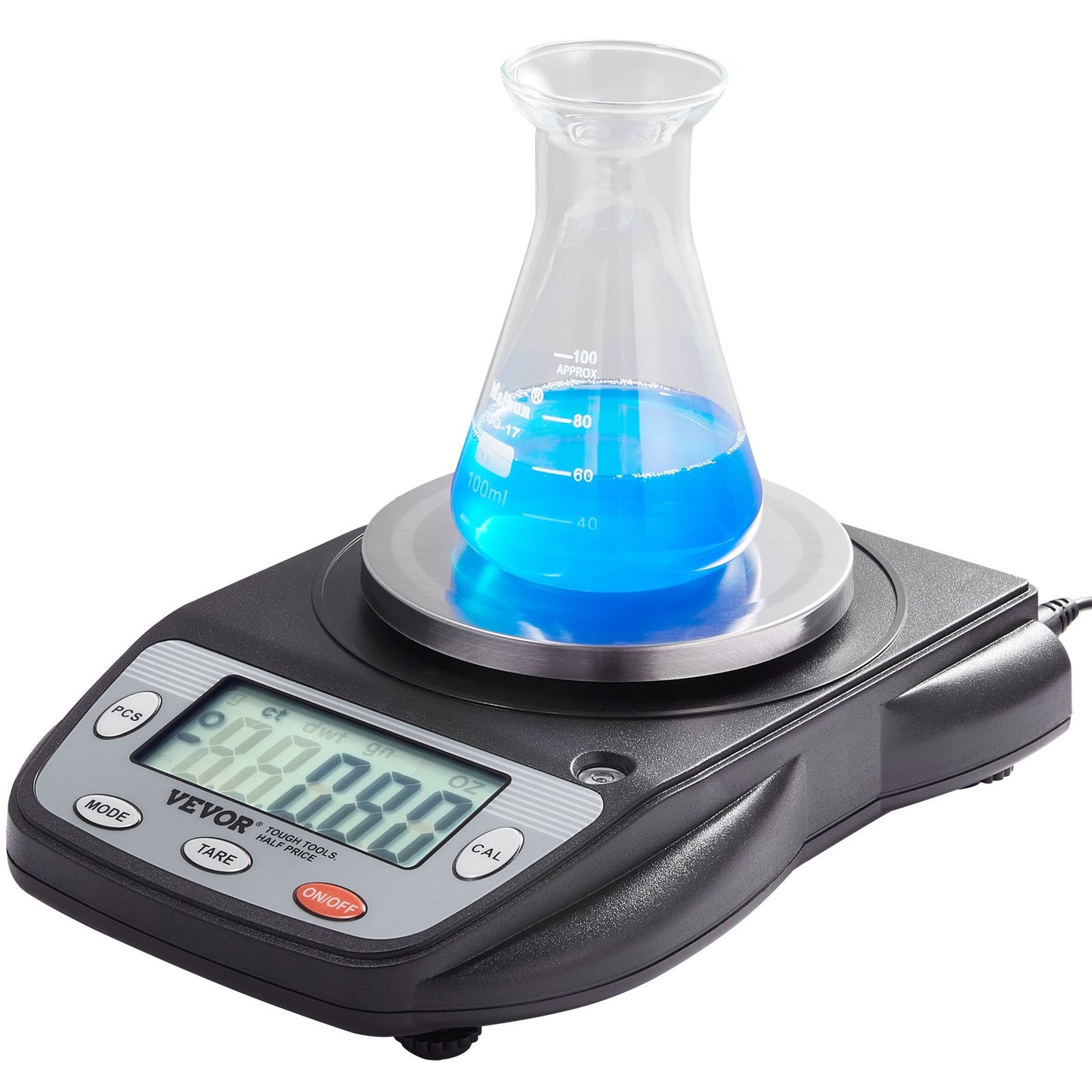 Analytical Balance Lab Scale 600g x 0,01g 6 Units Conversion Electronic