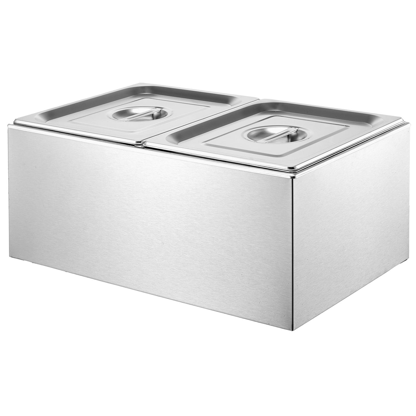 Commercial Electric Food Warmer 2-Pan Countertop Buffet 17L Bain Marie