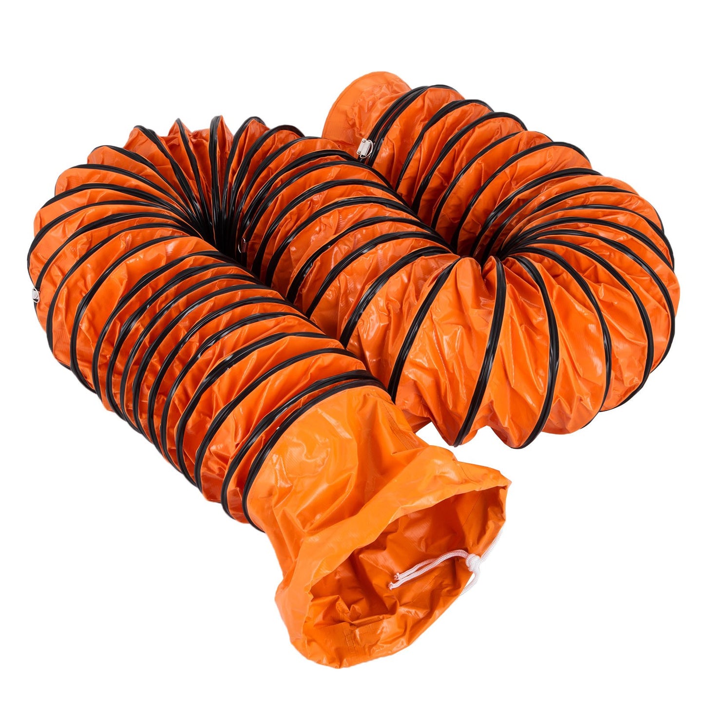 25FT PVC Flexible Duct Hosing for 12 INCH Utility Blower Exhaust Fan (12IN 25FT)