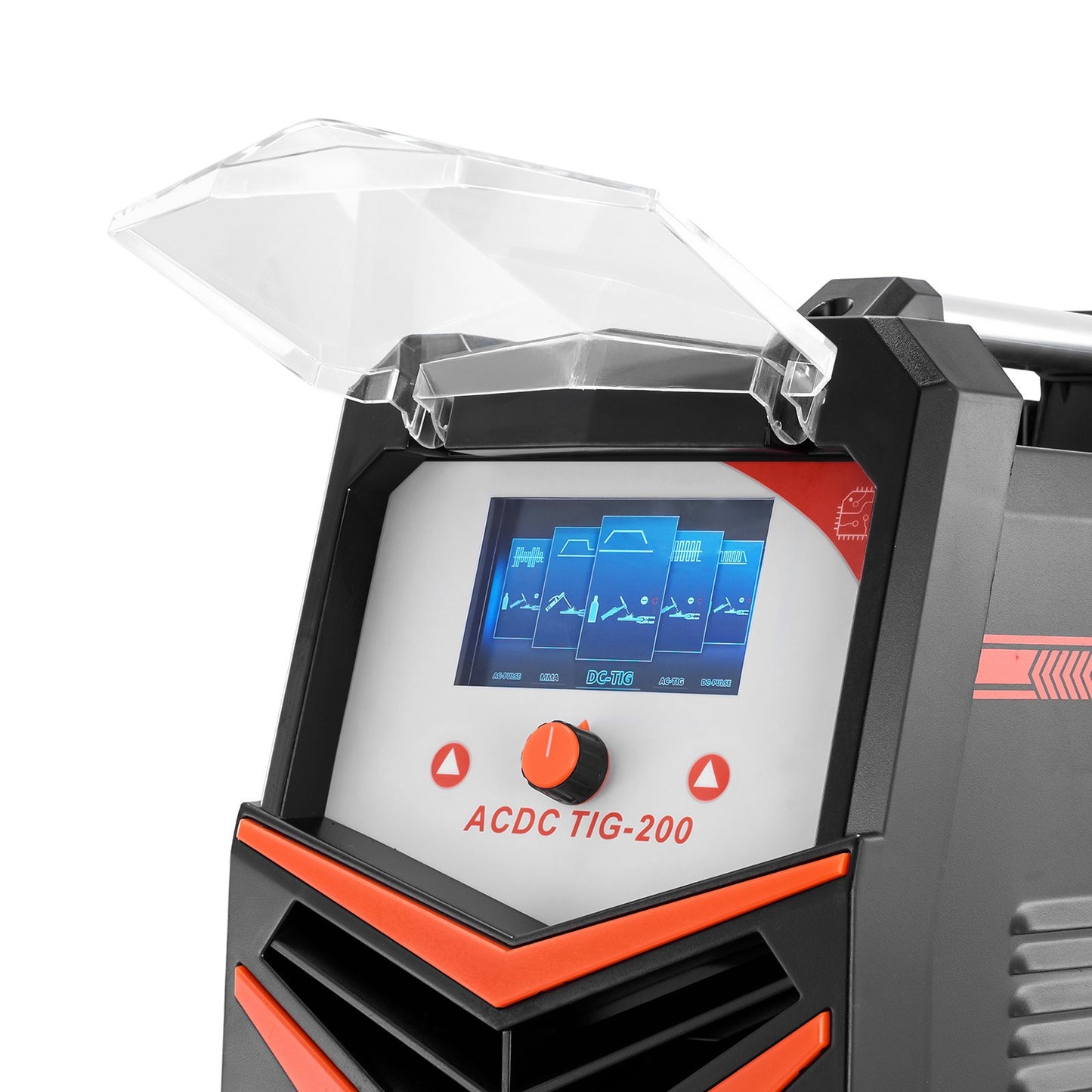 TIG Welder 6-i-1 AC/DC-svetsmaskin Pulspunkt MMA Stick IGBT LED