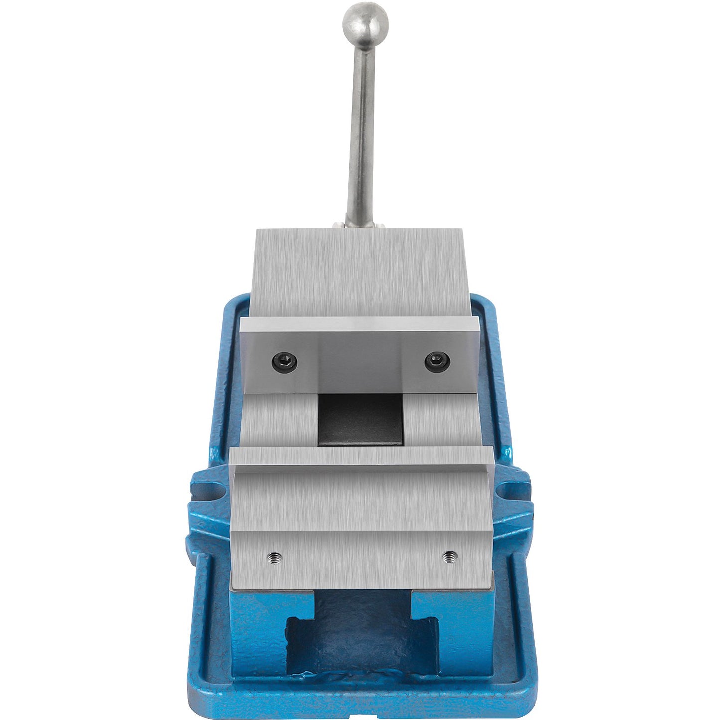 Non Swivel Milling Lockdown Vise 4 Inch Precision Bench Clamp 100mm Width Drill Press Clamp 4 Inch Jaw Opening for Finishing Milling Machines Drilling Machines Precision Parts