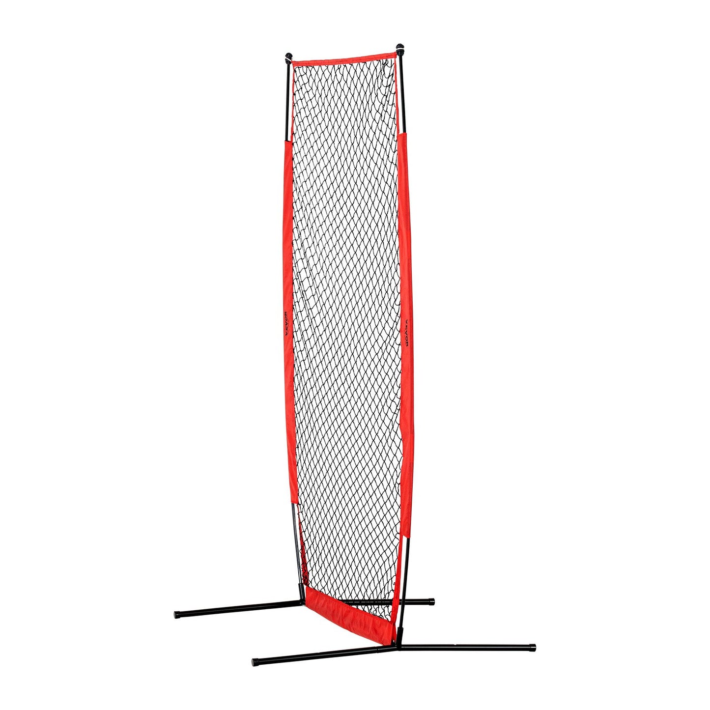 I-Screen Baseball für Batting Cage, 2,1 x 1,2 m Baseball- und Softball-Sicherheitsscreen, tragbarer Batting Screen mit Körperschutz, Tragetasche und Bodenpfählen, Baseball-Pitching-Netz zum Schutz der Pitcher