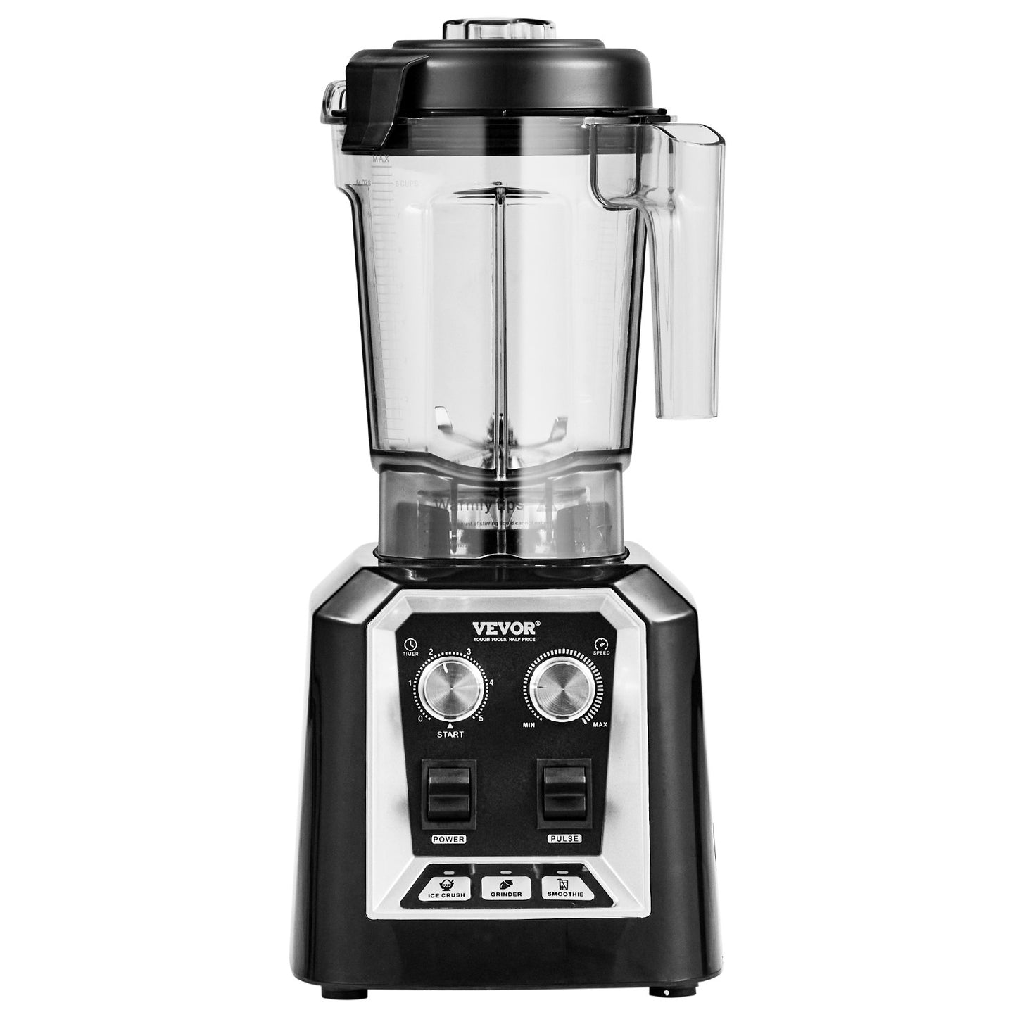 Professional Blender Commercial Countertop Blenders 68 oz Smoothies Shakes
