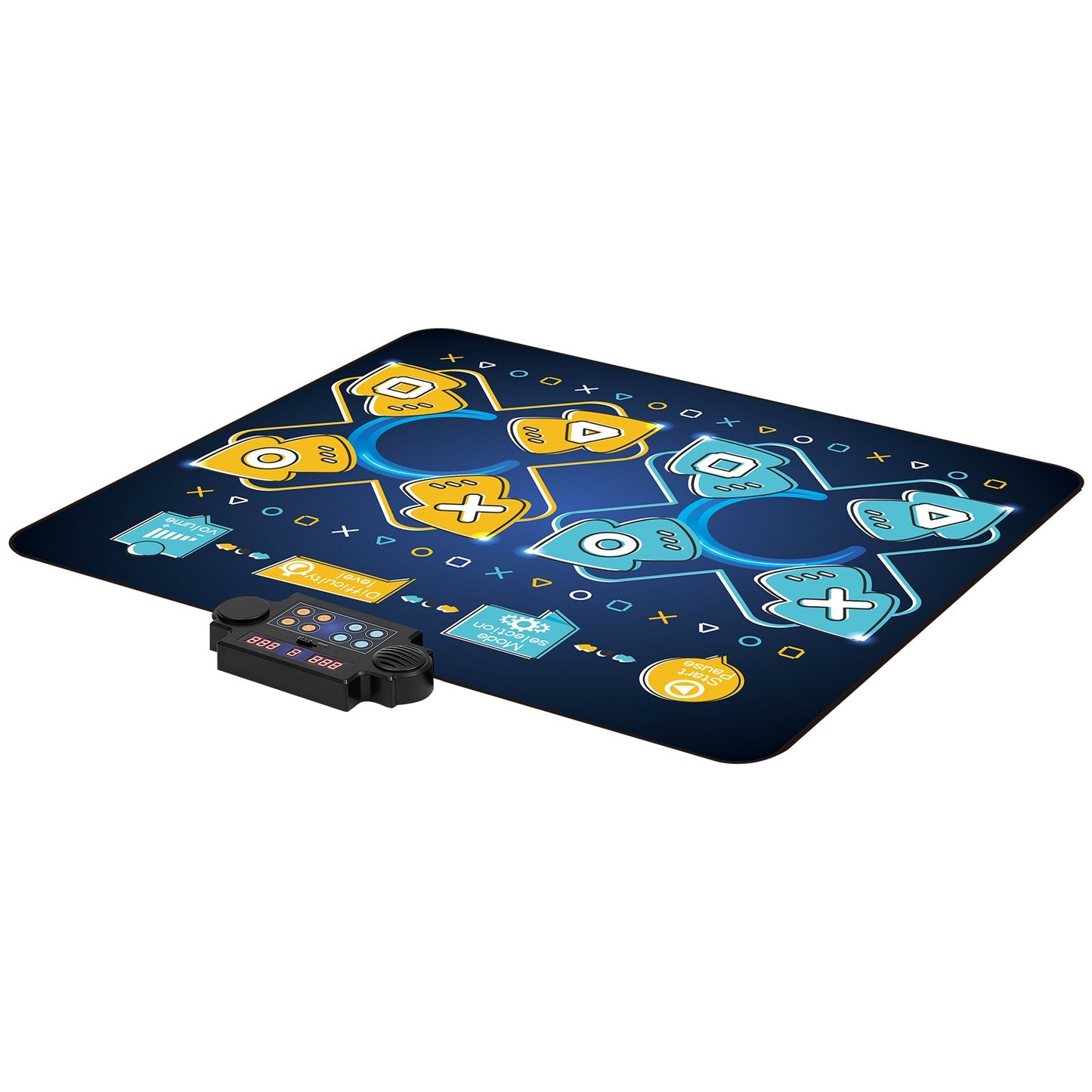 Dansmatta för barn Dansmatta Leksaker Två spelare present för 3+ år gamla flickor