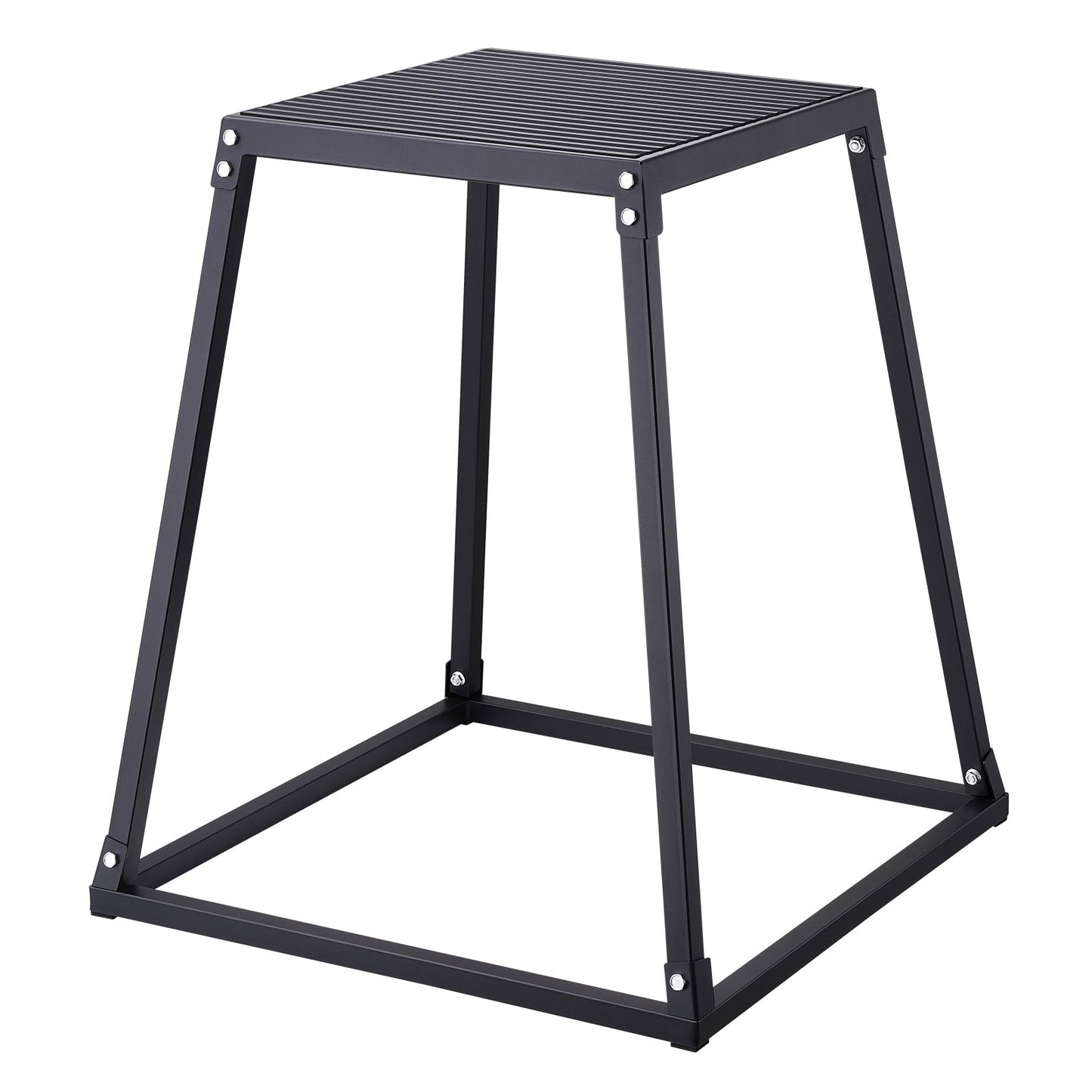 Plyometric Jump Boxes, 12/18/24/30 tums Plyo Box, Plattform och Jumping Agility Box, Anti-Slip Fitness Exercise Step Up Box Set för hemmagymträning, konditionsstyrketräning, svart