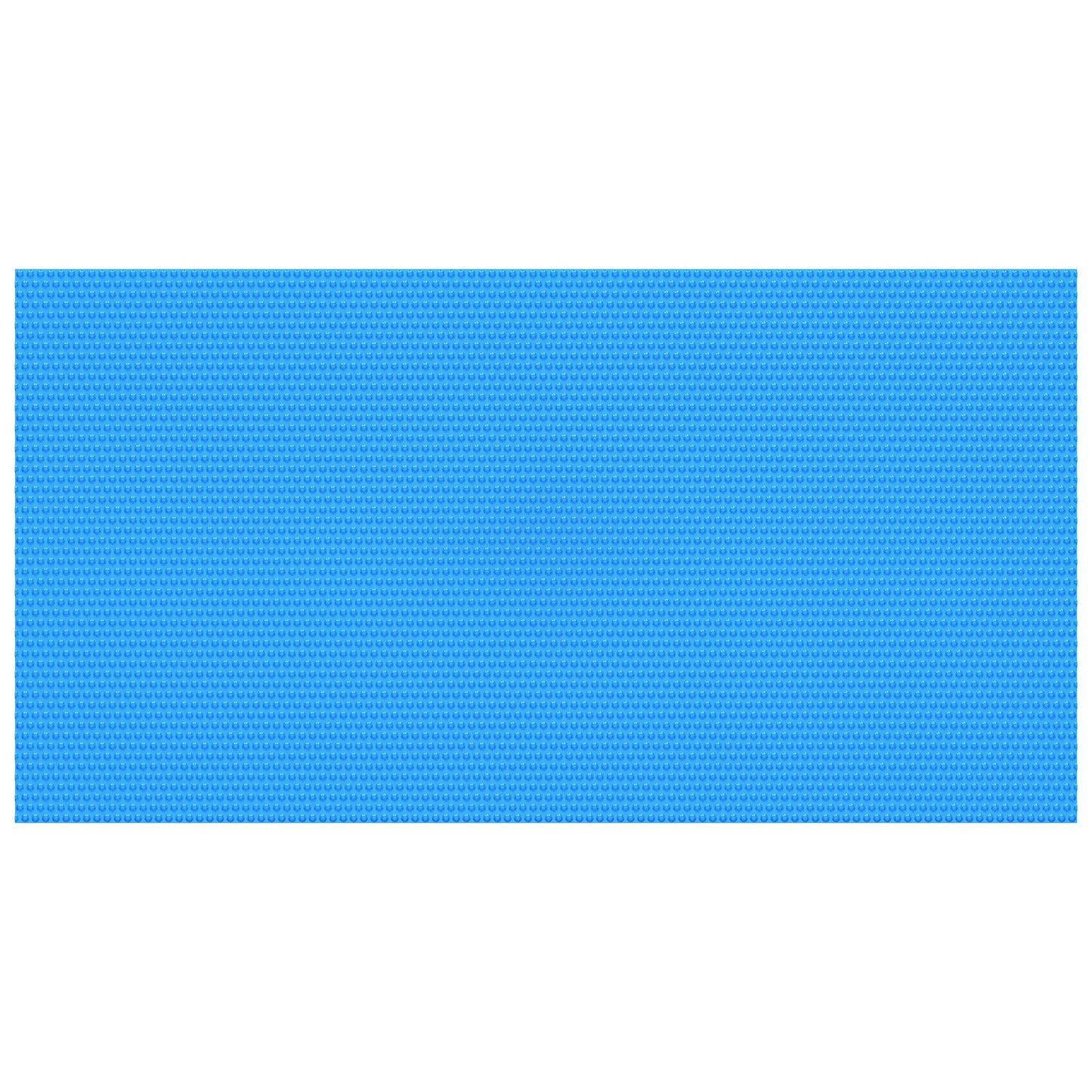 Solar Pool Cover, 24 x 12 fot rektangel Solar Filt för Pooler, Inground Ovan mark Pool Solar Cover, 12 mil Solar Covers Blå