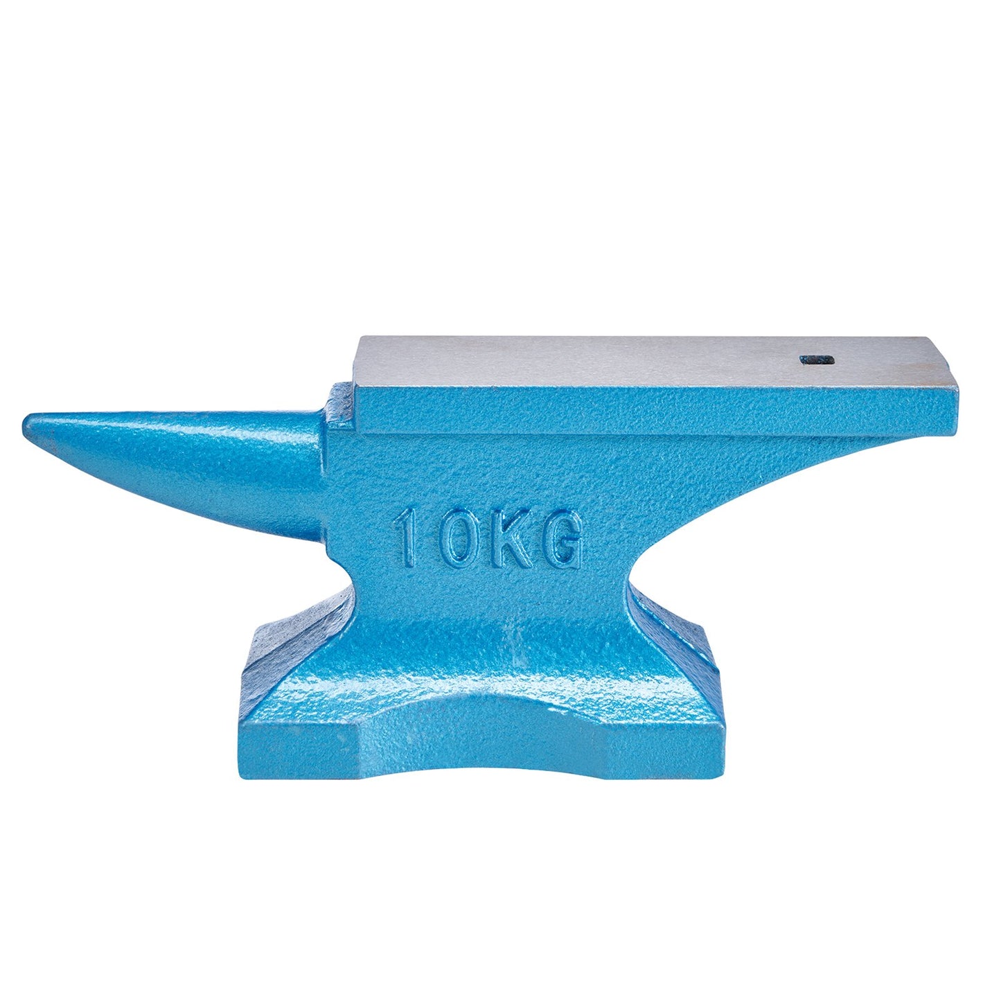 Single Horn Anvil 22Lbs Cast Iron Anvil Blacksmith for Sale Forge Tools and Equipment Anvil Rugged Round Horn Anvil Blacksmith Jewelers Metalsmith Blacksmith Tool