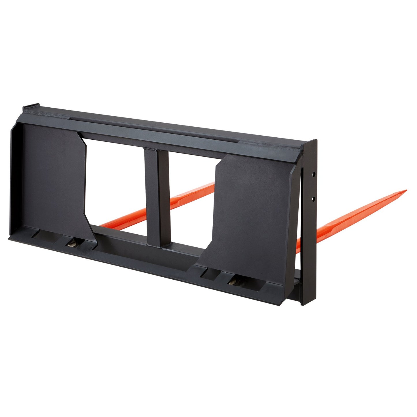 49" höspjut, balspjut 3000lbs lastkapacitet, minilastare Traktortillbehör 2 st spjut, snabbfäste spikgafflar