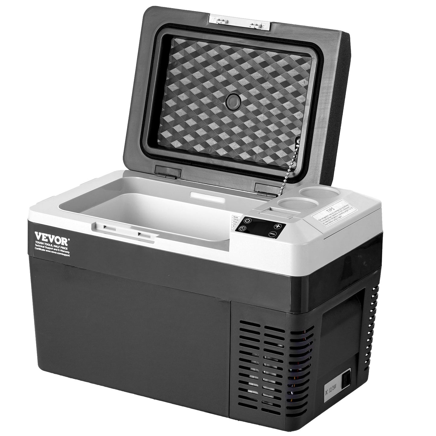 Tragbarer Autokühlschrank mit Gefrierfach, Kompressor, 25 l, Einzelzone, für Auto und Zuhause