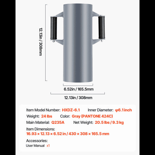 Manueller Zaunpfostentreiber, Hochleistungs-T-Pfostentreiber für Bauernhof und Garten | EU