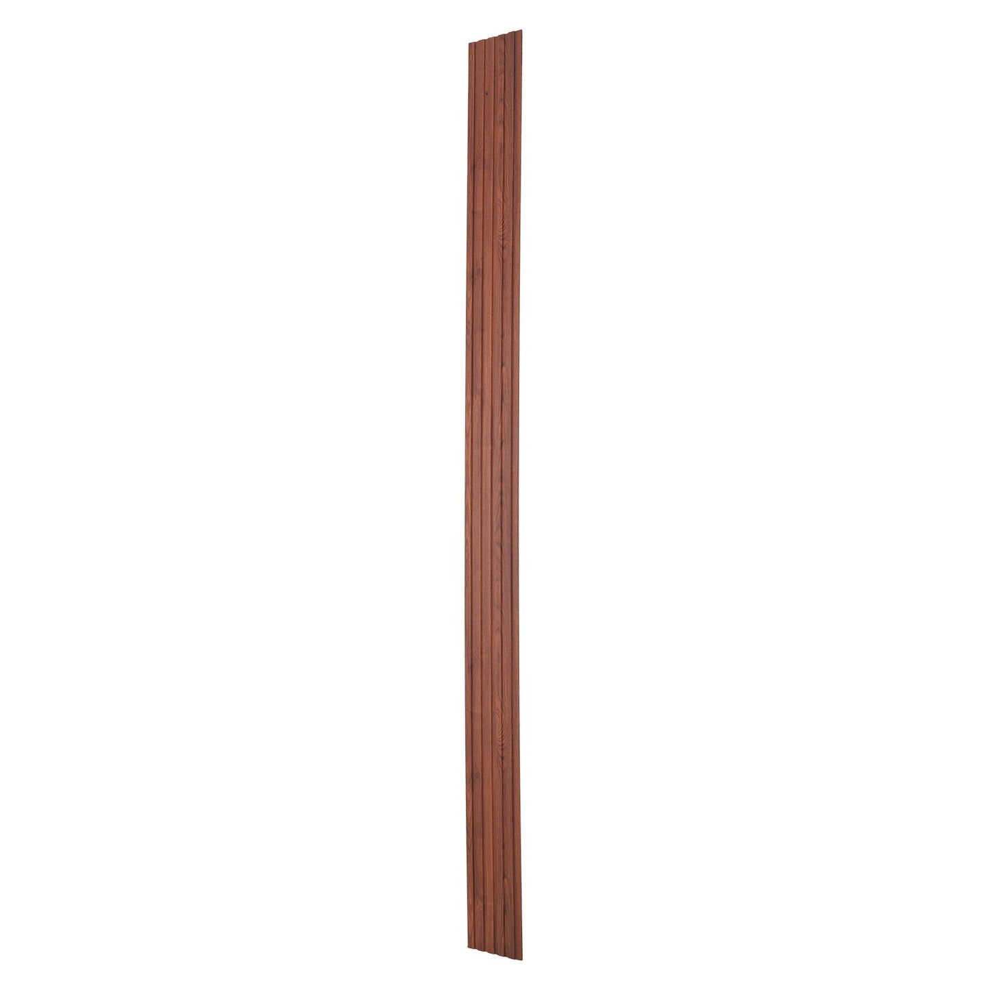 Holzlamellen Akustikpaneele 8 Stück 96 x 6 Zoll für moderne Wand Schwarznuss