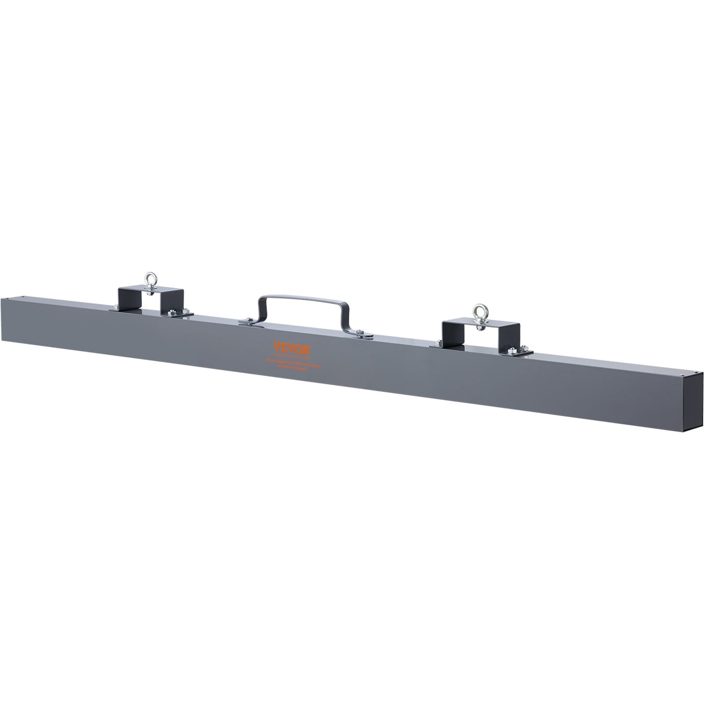 105lbs Hanging Magnetic Sweeper Pickup Tool, Nail Hang-Type Magnetic Forklift Sweeper, Industrial Grade Magnets Steel Material Hunting Accessories for Picking Up Bolts Nails Iron Chips Metals