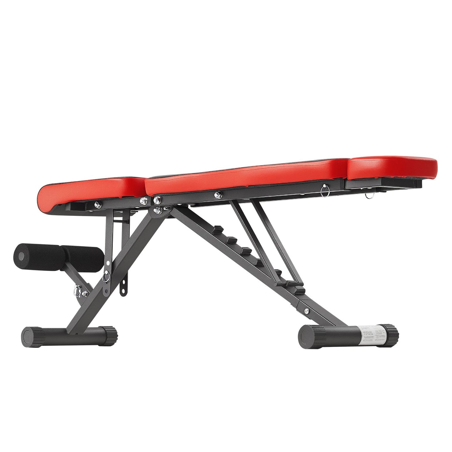 Weight Bench Sit Up Bench Home Gym Strength Training Adjustable Foldable