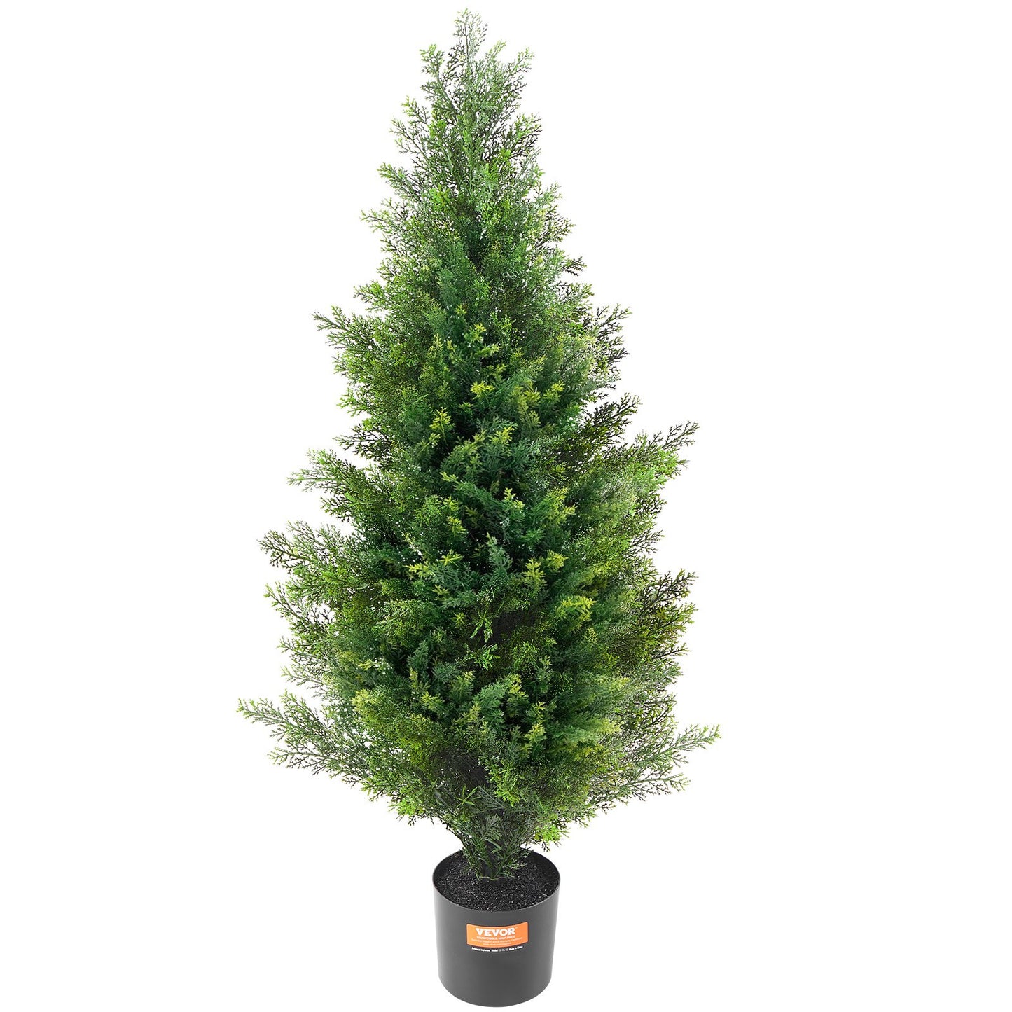2er-Pack 3' Künstliche Zeder Topiary Baum Faux Pflanze UV Dekor Indoor/Outdoor